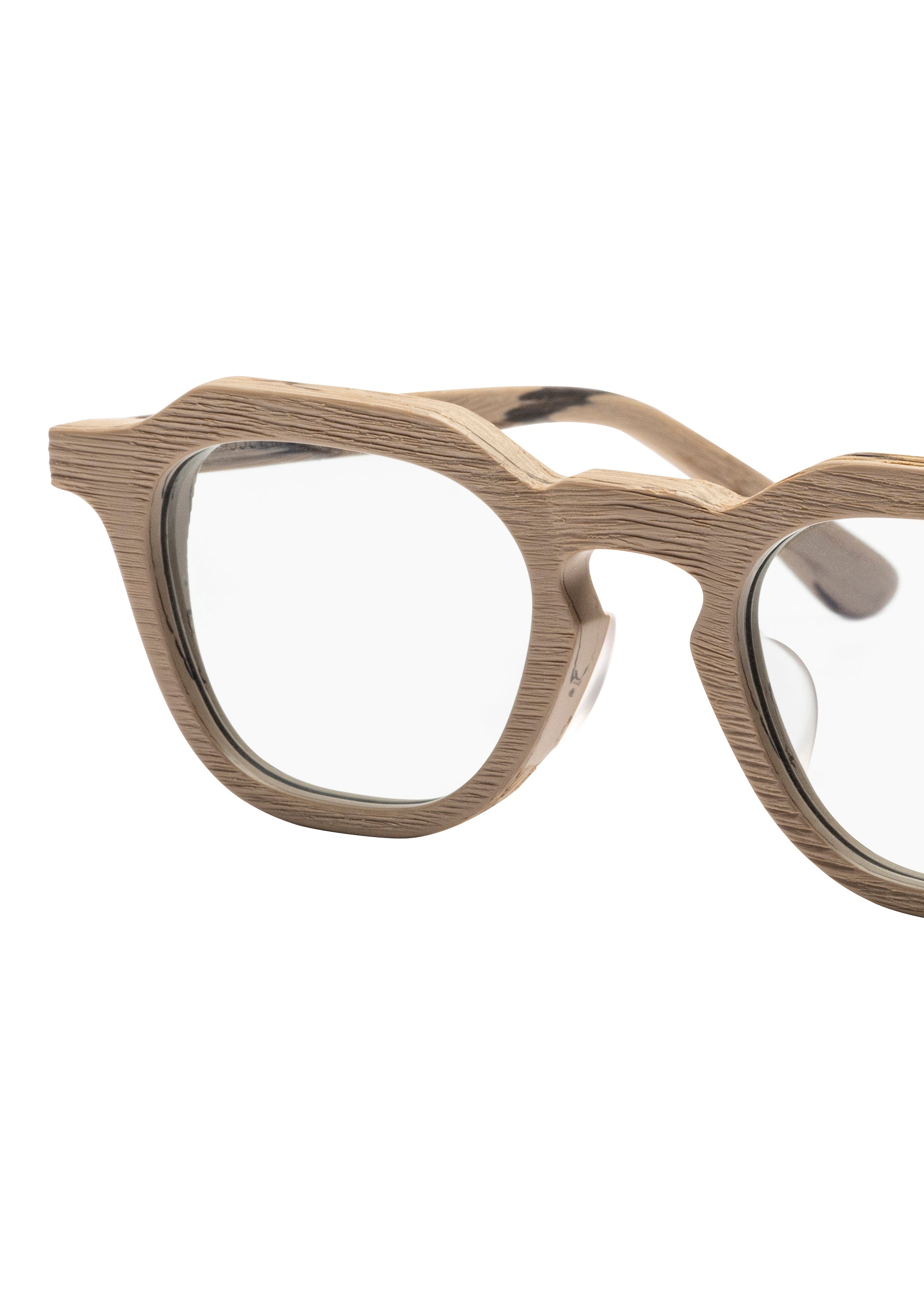 Issey Miyake Wood-Hexagon sluneční brýle wood beige světlé
