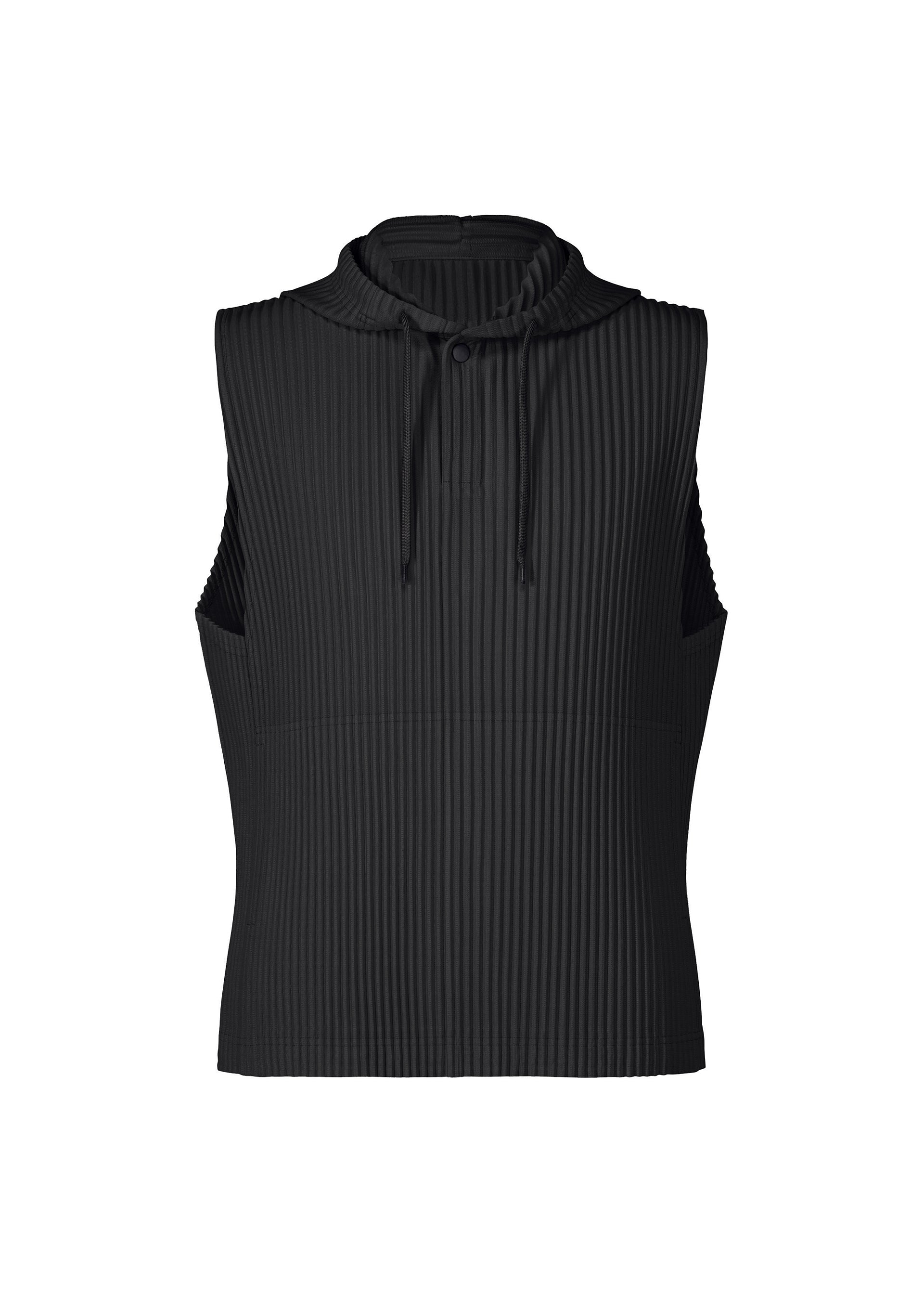 Issey Miyake Monthly Colors September pánská vesta šedá