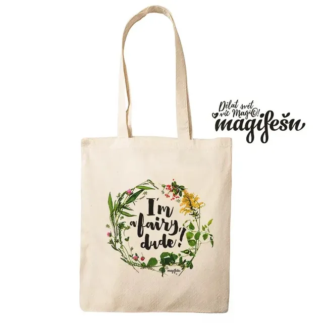Magifešn FAIR TRADE taška MEDIUM fairy dude Luční