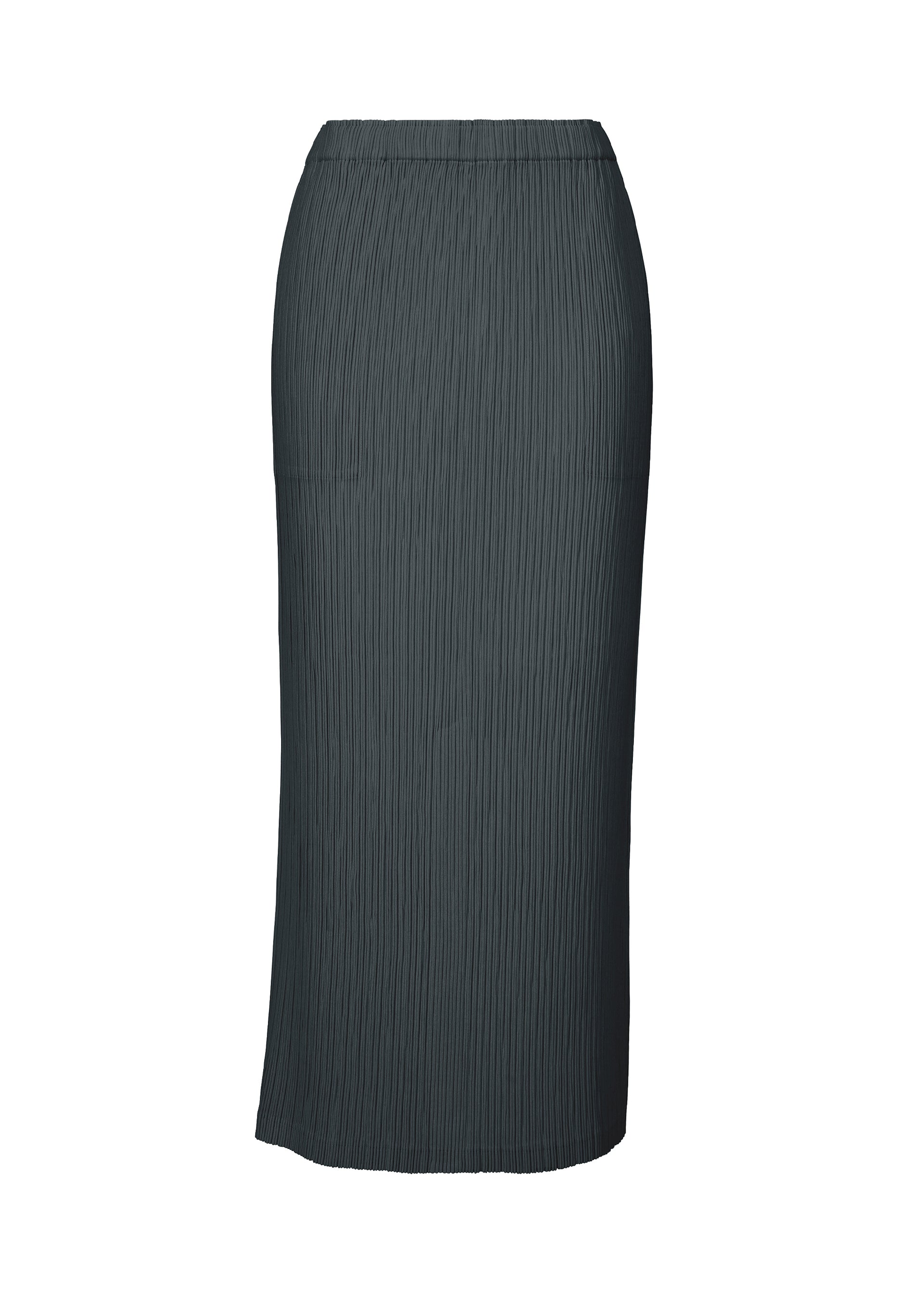 Issey Miyake Hatching Bottoms sukně černá plisovaná dlouhá