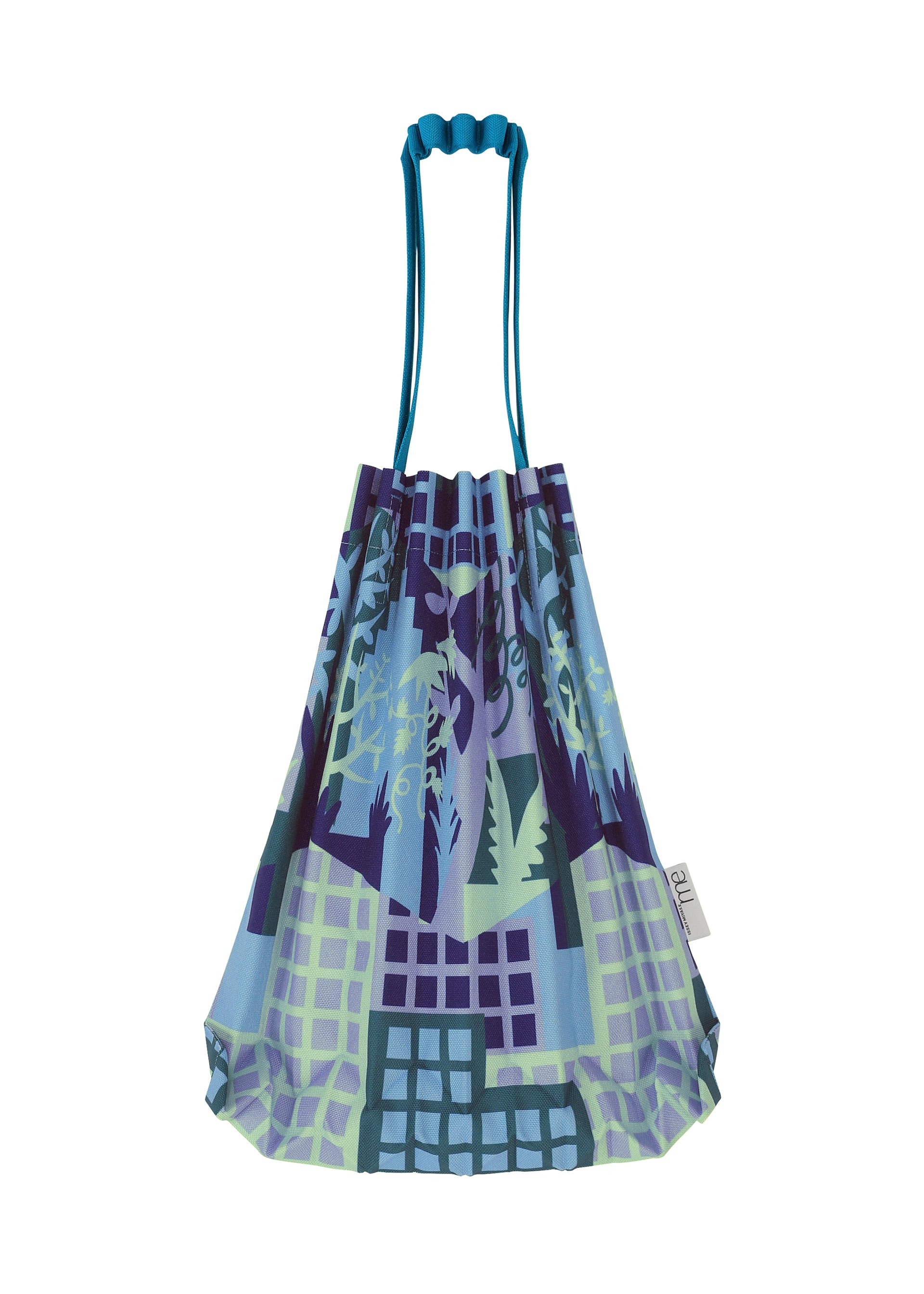 me Issey Miyake Building Trunk Pleats mini tote šedá