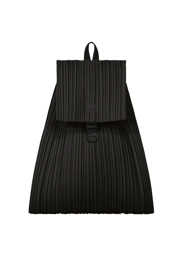 Pleats Please Issey Miyake Knapsack batoh černá skládací