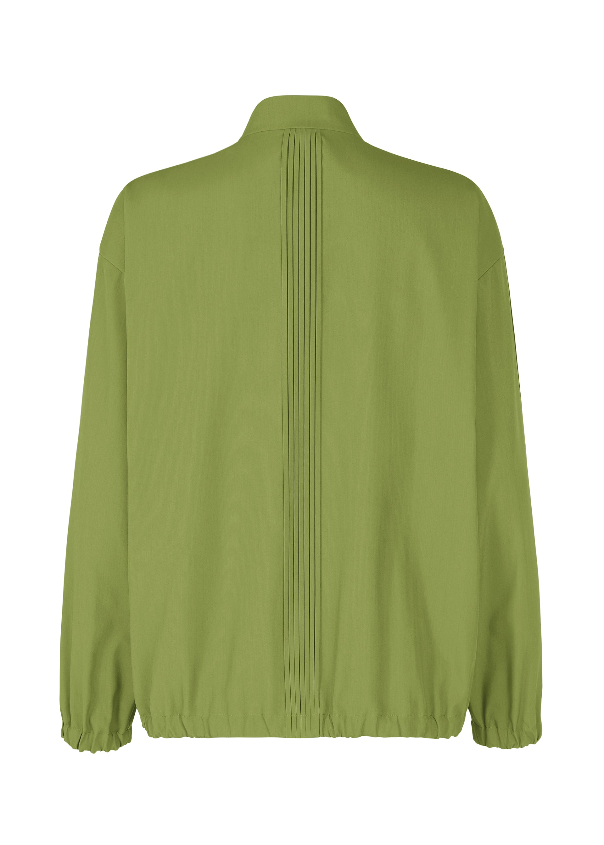 Issey Miyake Air Pleats blouson bunda světle šedá lehká