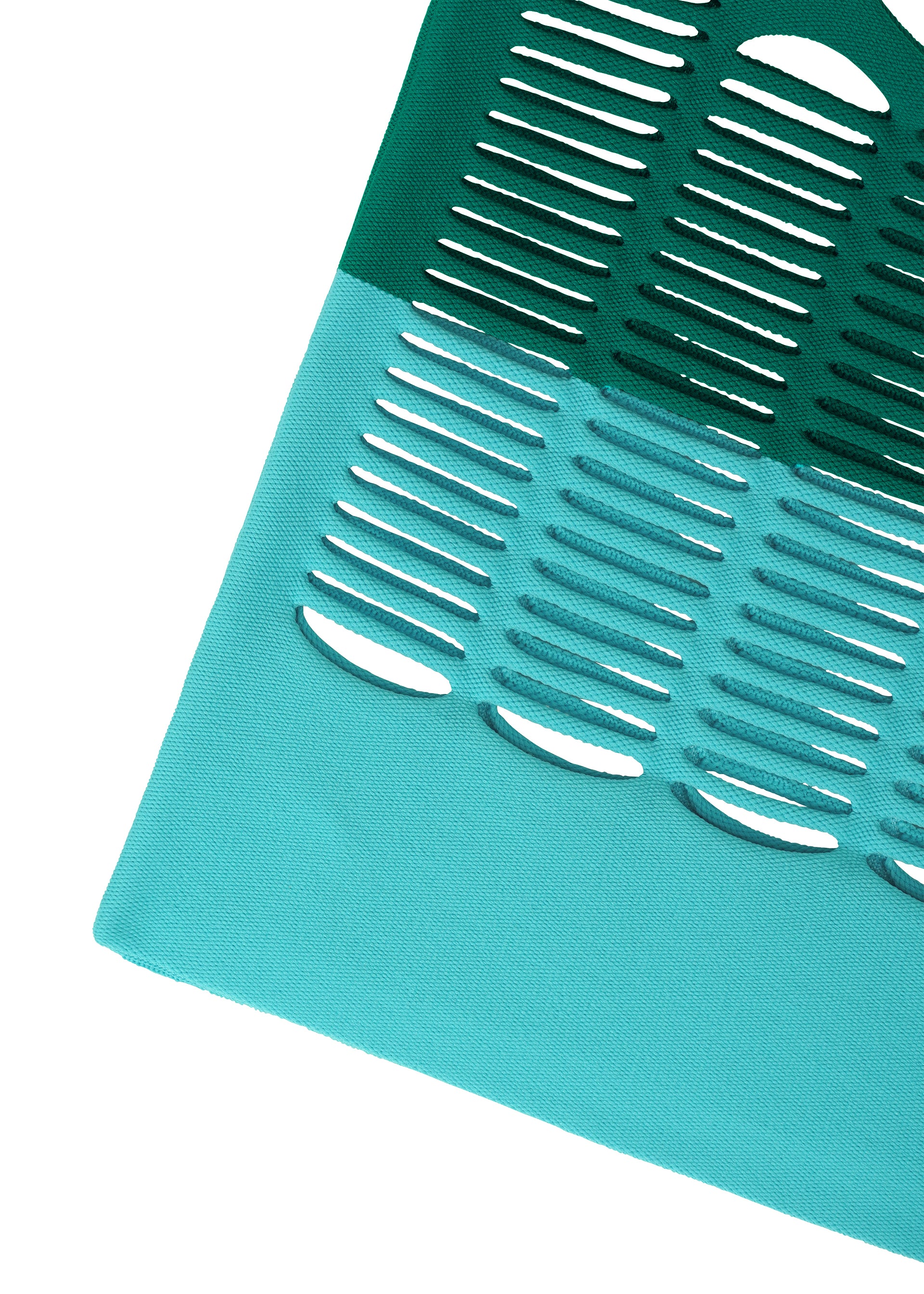 Issey Miyake Mokko Bi-Color tote taška černošedá