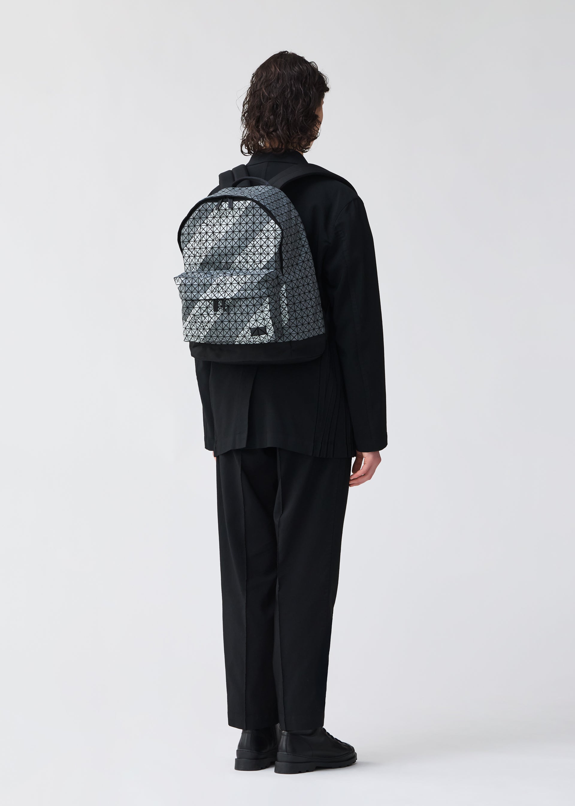 Issey Miyake Daypack Autobahn batoh šedý unisex popraskaný