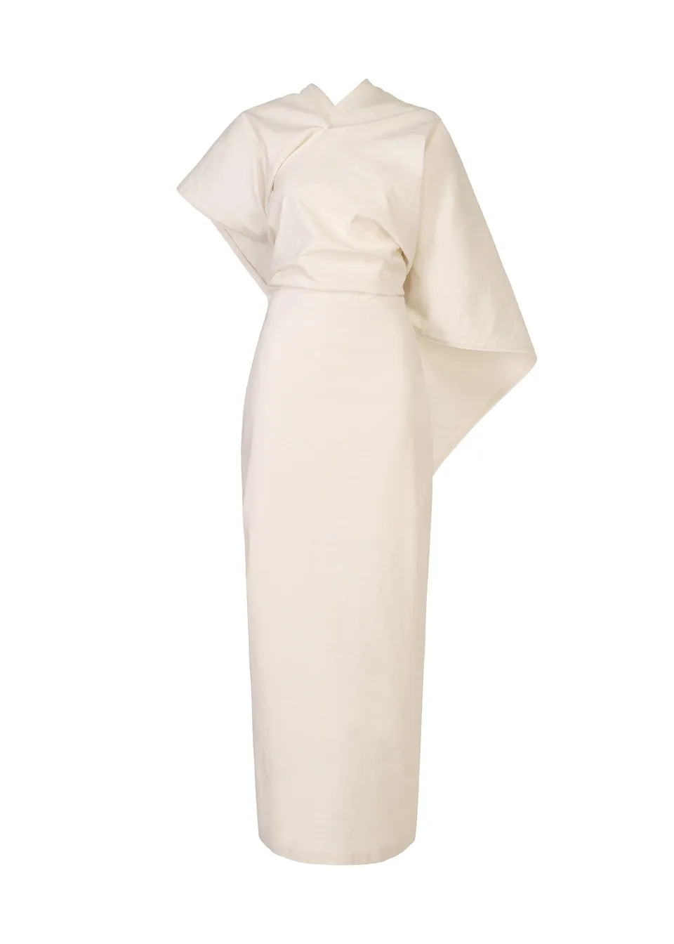 Issey Miyake Allow minimalistické šaty off-white