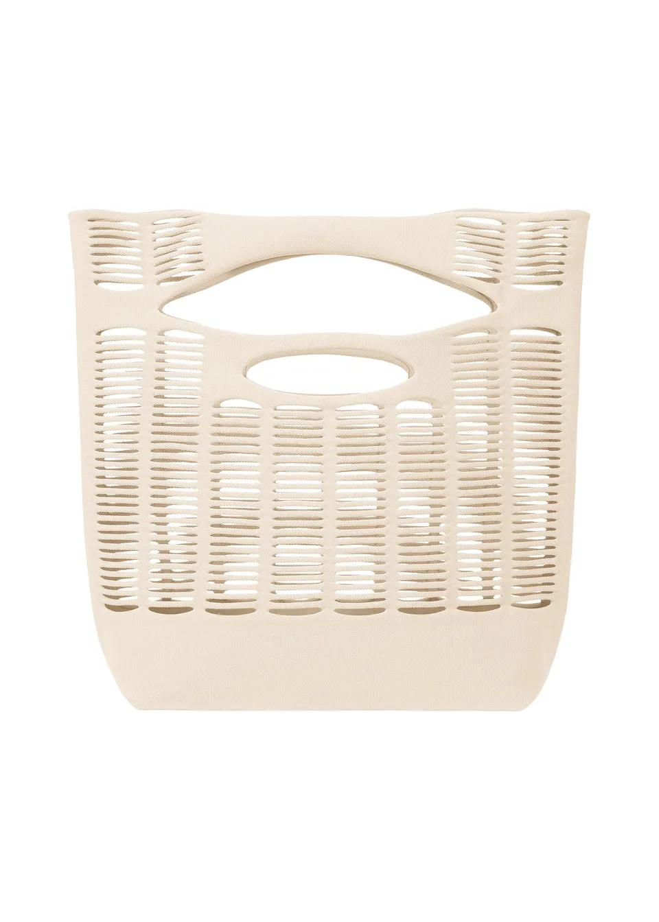Issey Miyake Mokko Town Shoulder tote canvas úpletová