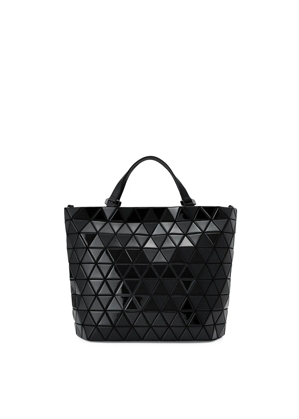 Issey Miyake Crystal Gloss kabelka černá lakovaná