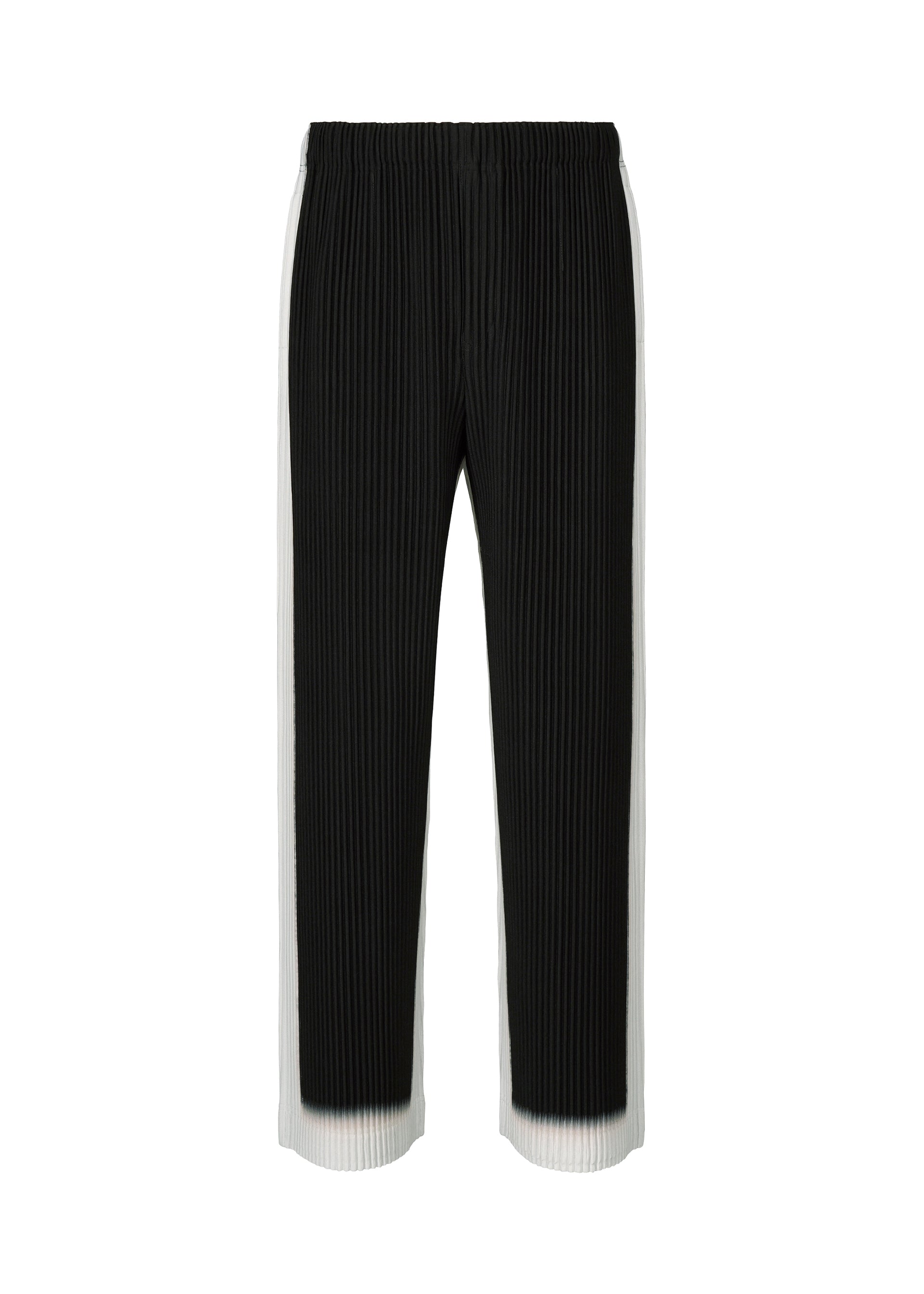 Homme Plissé Issey Miyake Framework kalhoty bílé 2