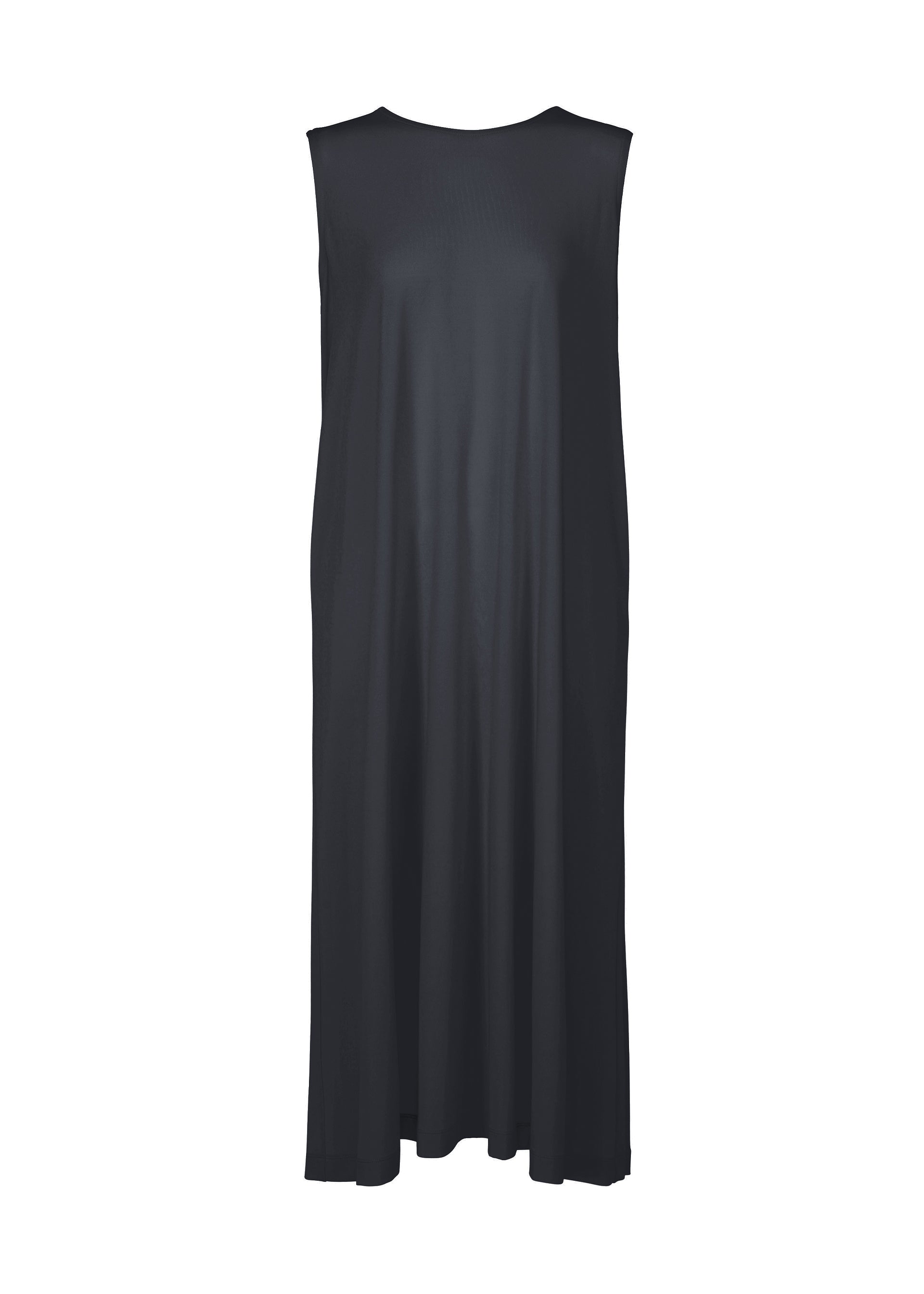 Issey Miyake DRAPE JERSEY-68 šaty bez rukávů černé
