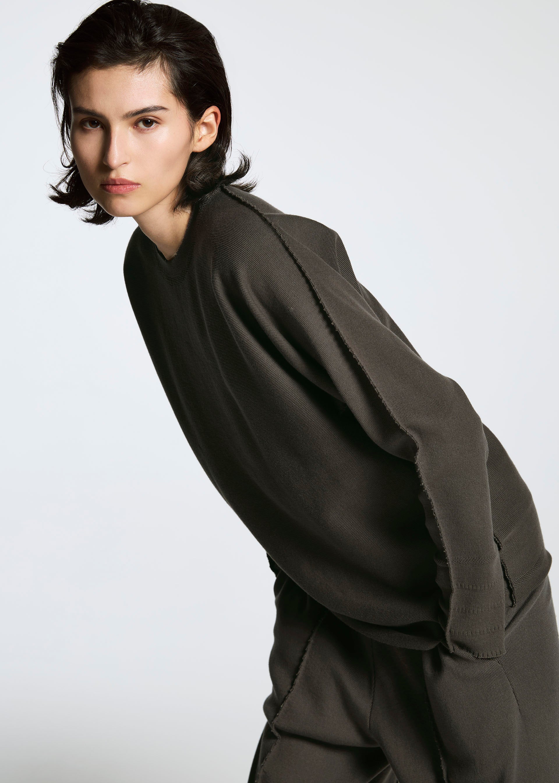 Issey Miyake Type-A 001-3 top červený vel. 2