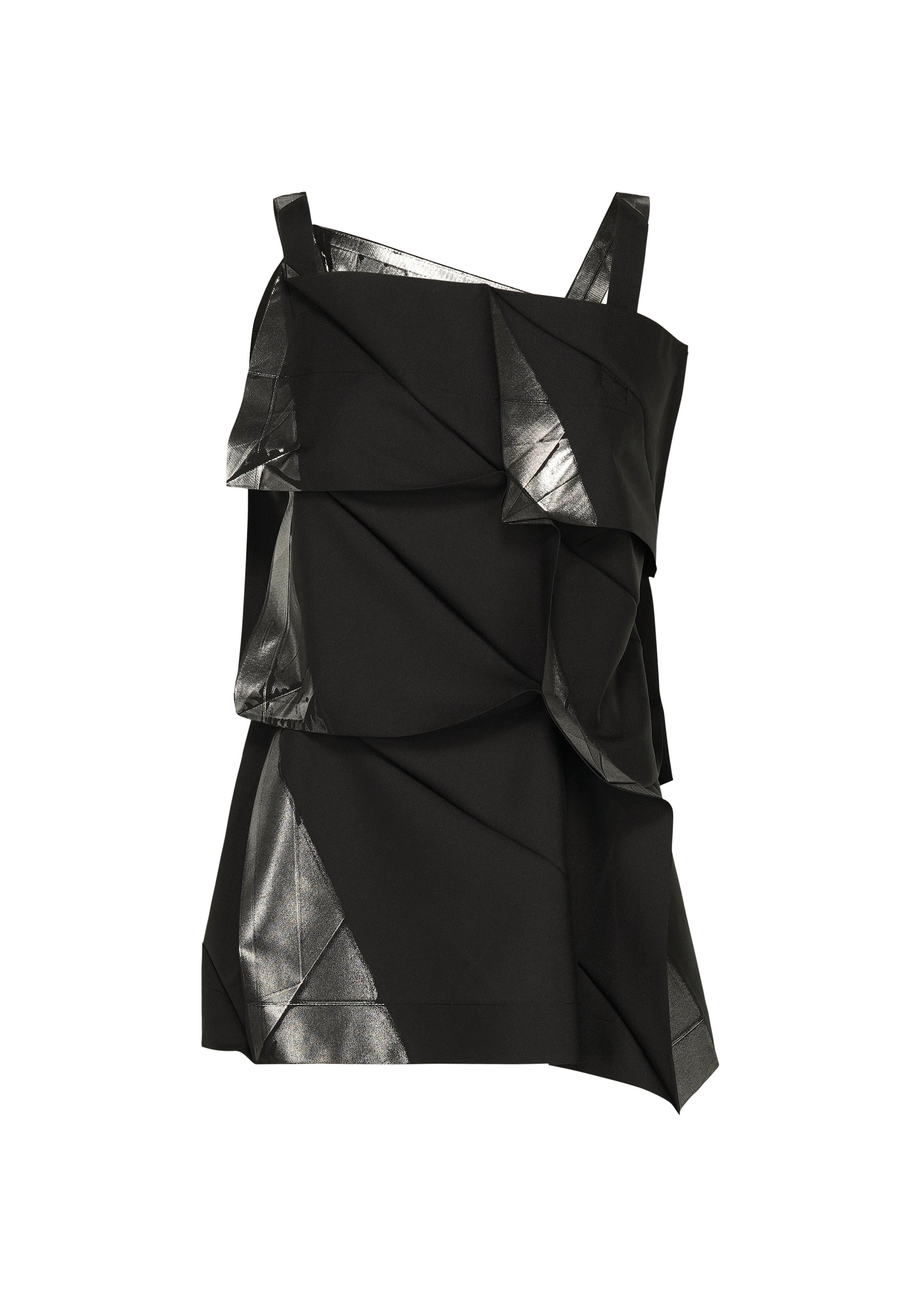 Issey Miyake No.1-1 top White×Silver vel. 3 s fólií