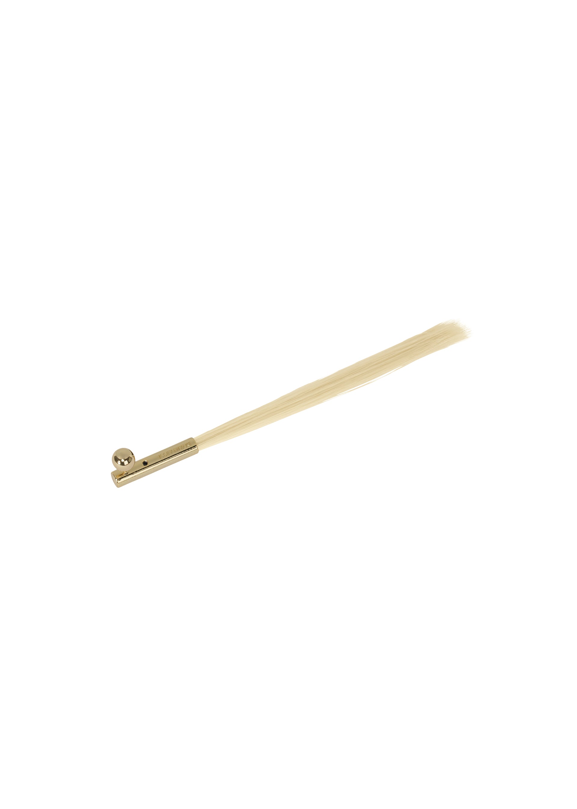 Issey Miyake Hair Strand Acc náušnice černá umělé vlasy