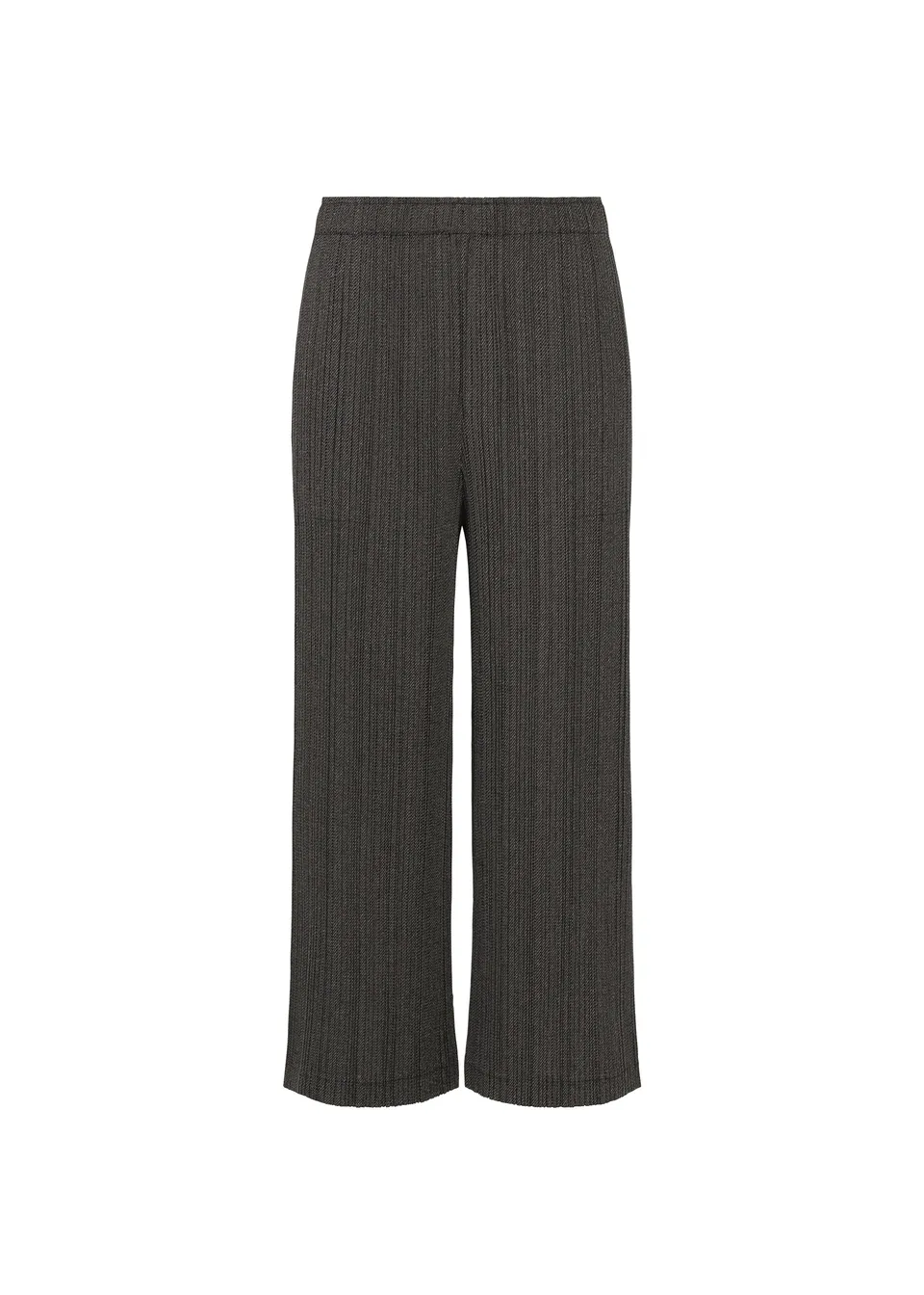 Issey Miyake Pleats Please Cotton Denim kalhoty černá