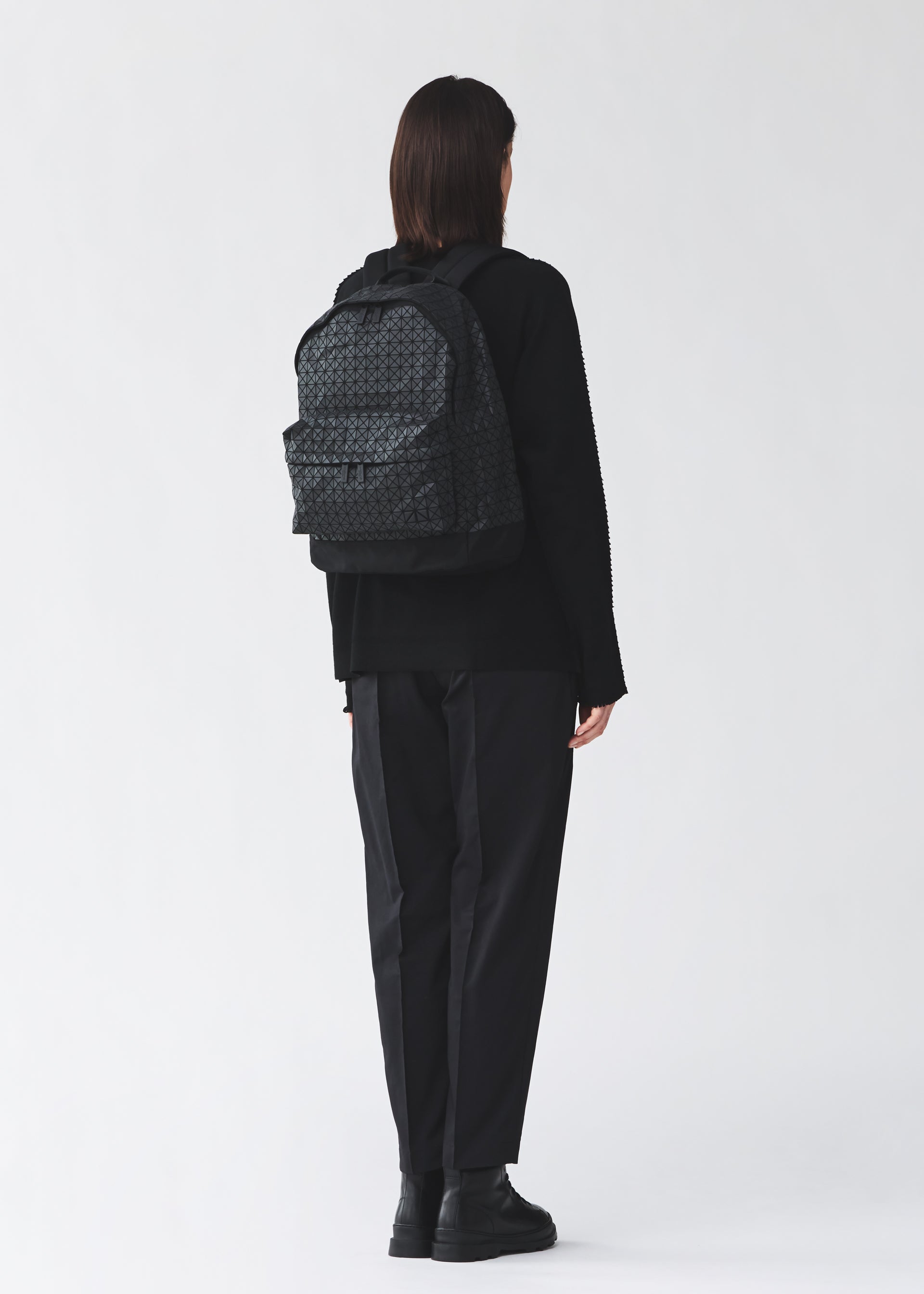 Bao Bao Issey Miyake Daypack batoh matná černá