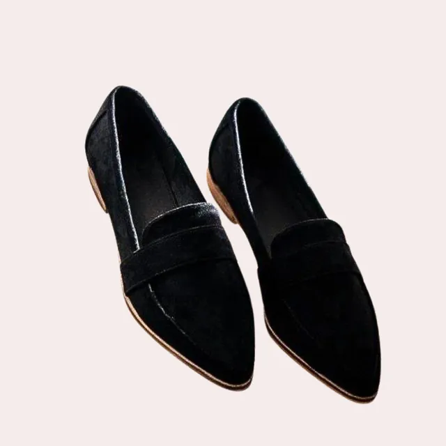 Norielle elegantní mokasíny nazouvací černé