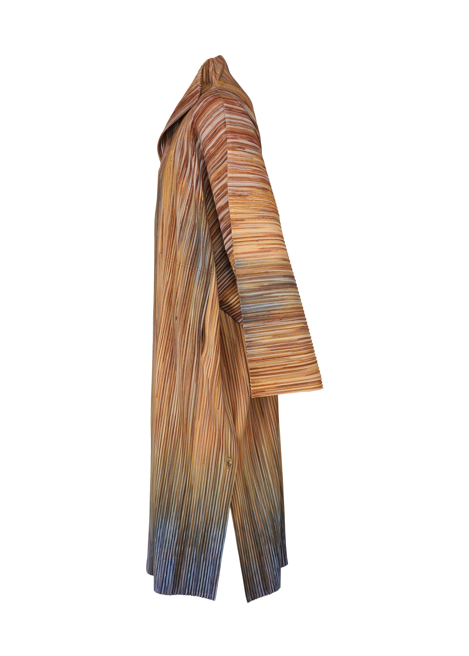 Issey Miyake Paint Brush Close-Up kabát oranžový pánský