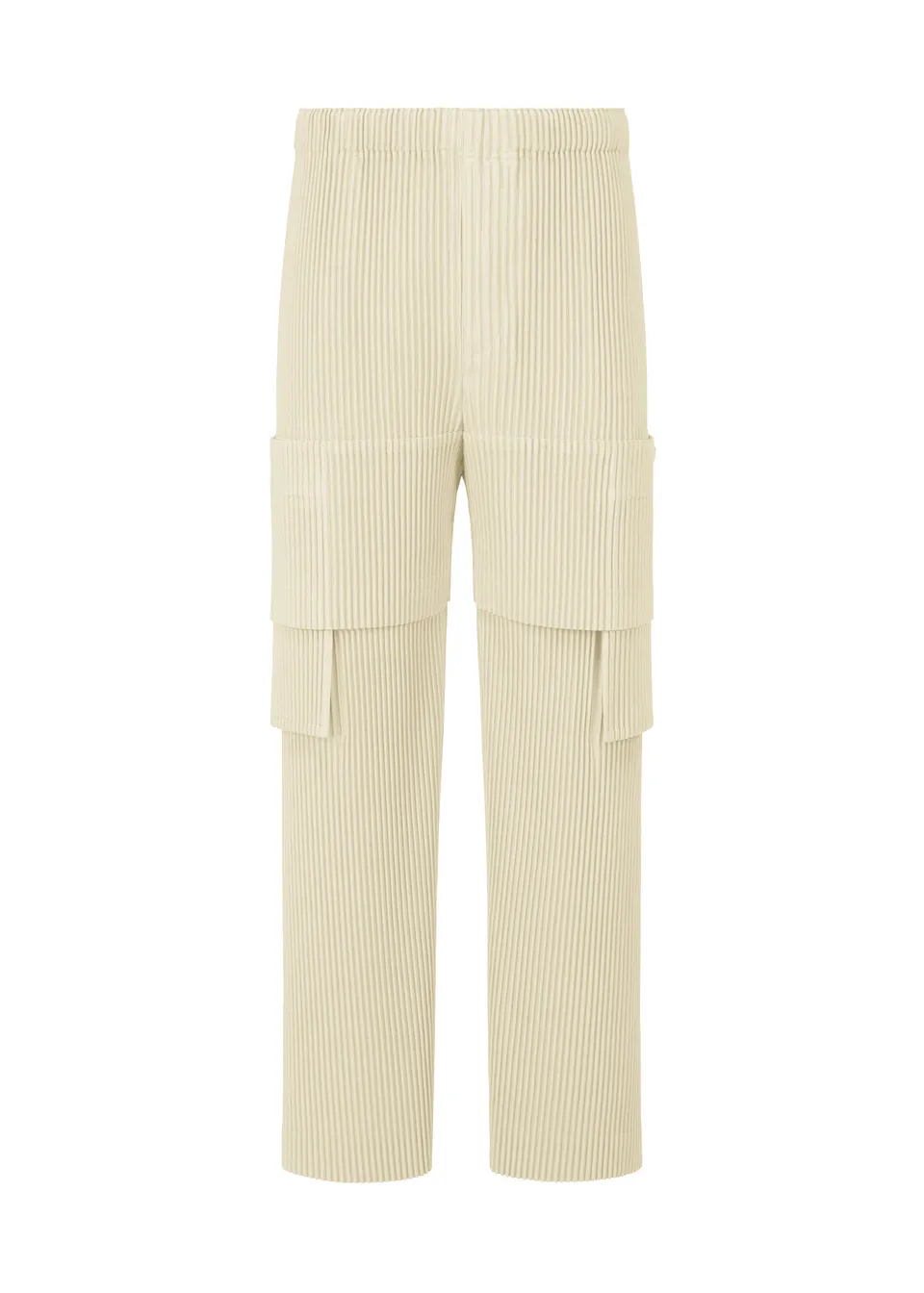 Homme Plissé Issey Miyake Multi-Pocket kalhoty šedé kapsové