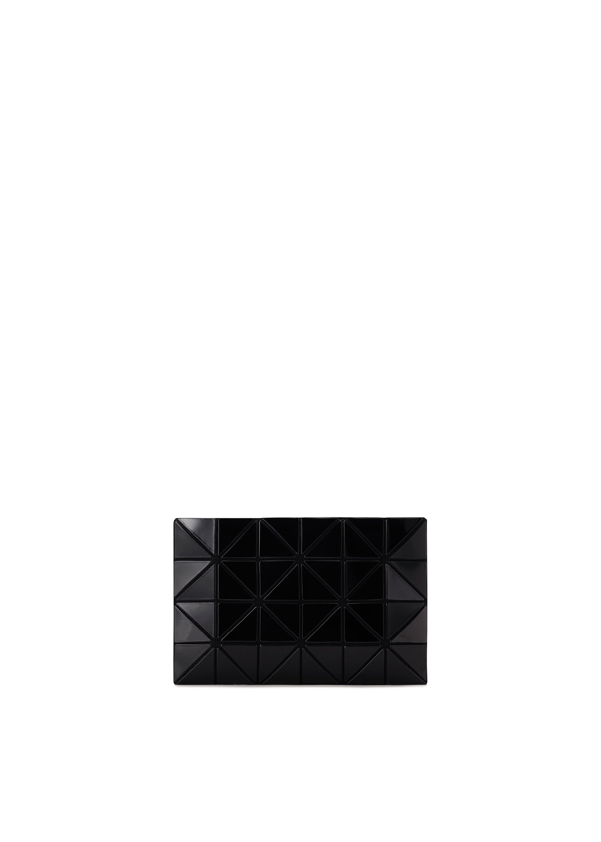 Issey Miyake LUCENT pouzdro bílé trojúhelníky