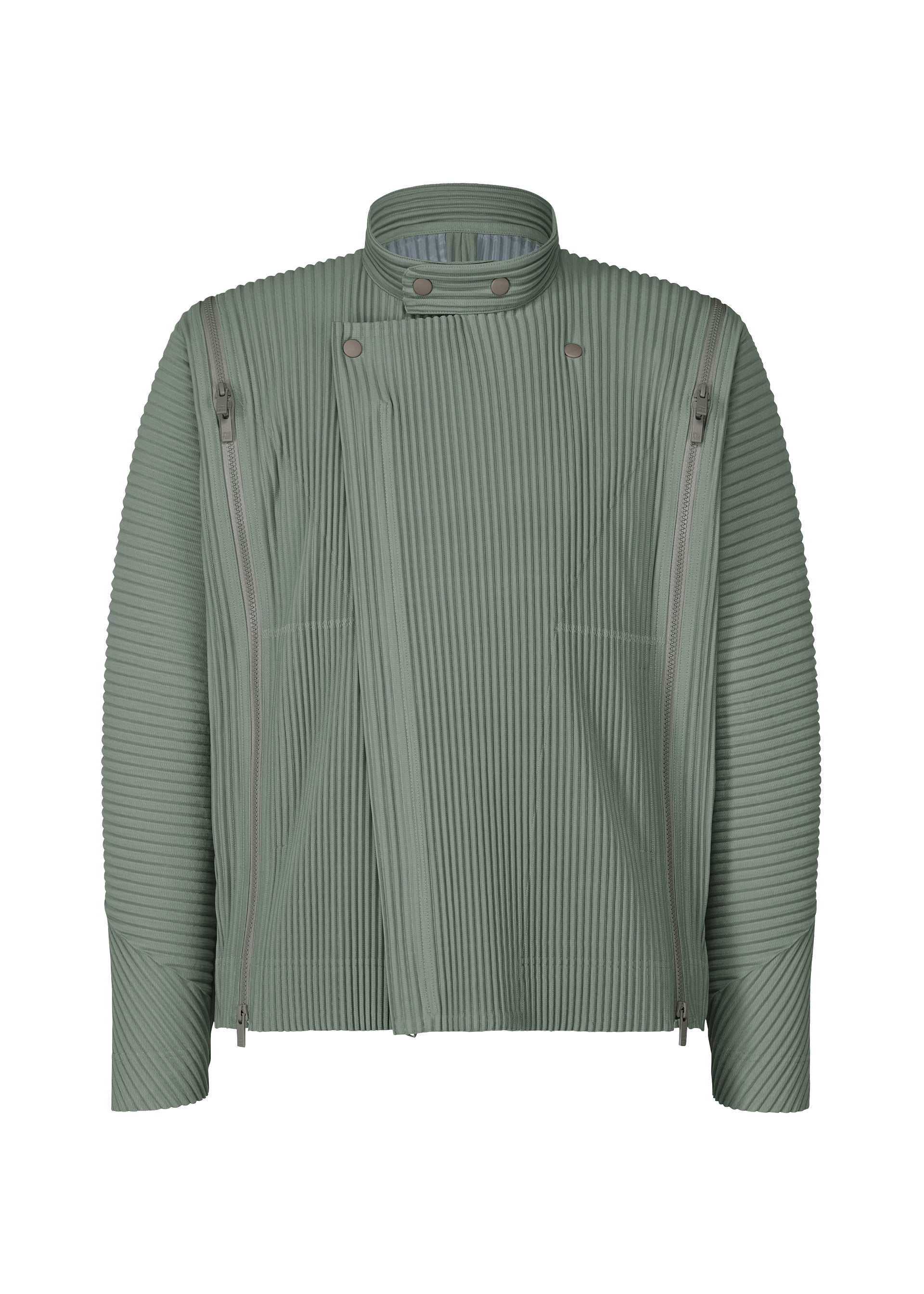 Issey Miyake Homme Plissé Multi-Fastened bunda hnědá vel. 3