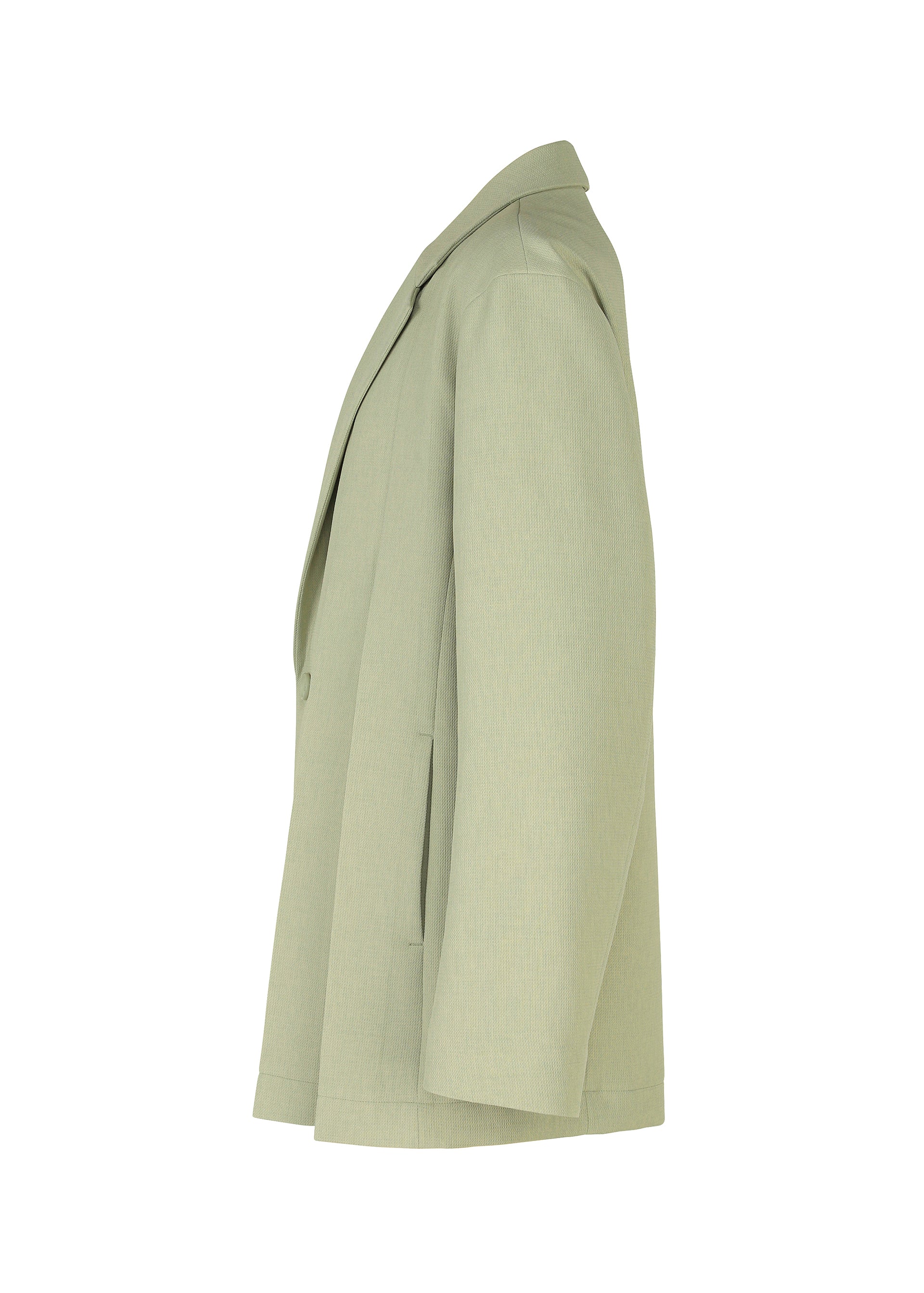 Issey Miyake Cornice sako šedá vel. 2 polyester