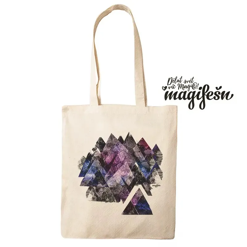 Magifešn MEDIUM taška Hory Violet recyklovaná