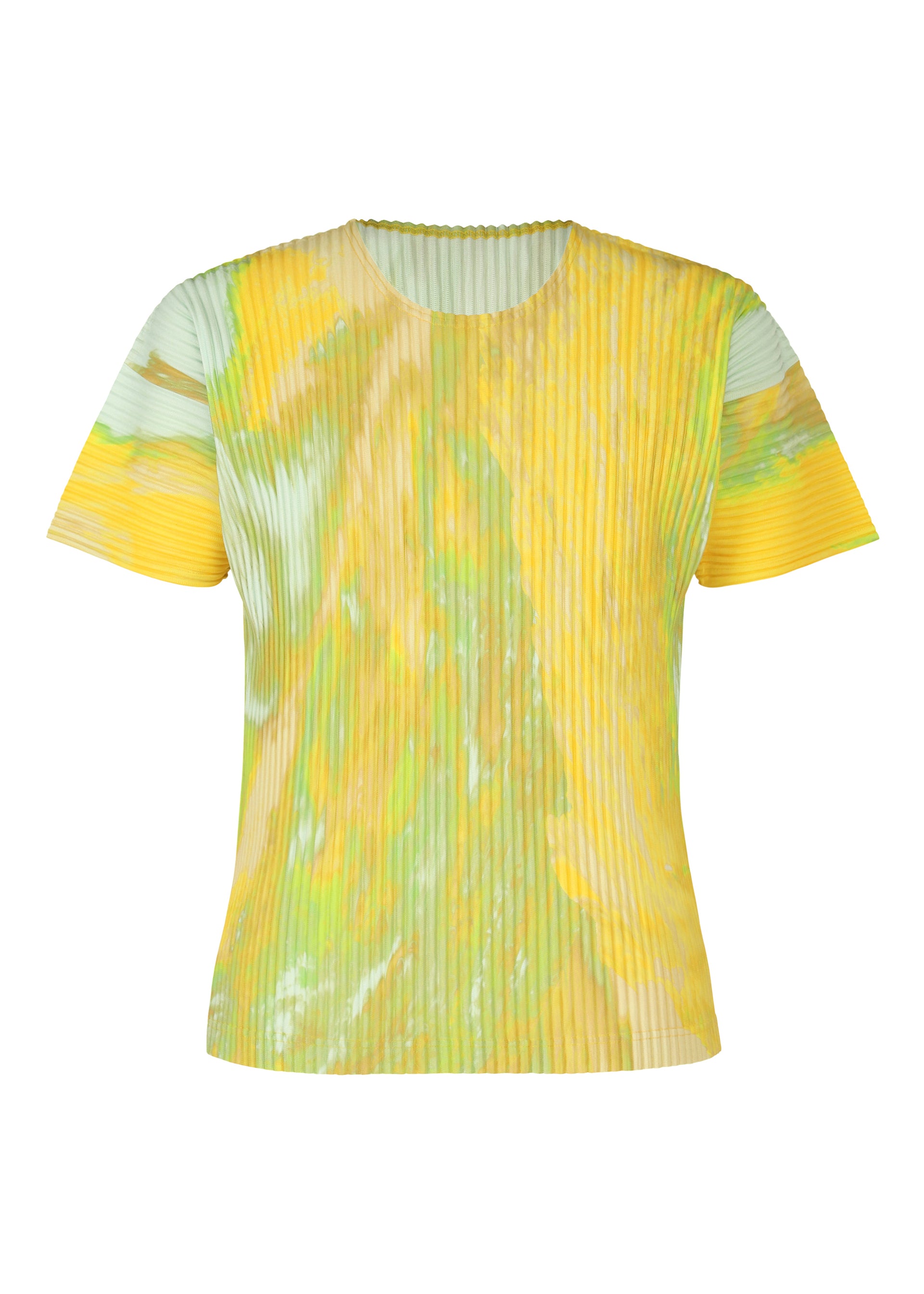 Issey Miyake Homme Plissé Agate tričko orange beige