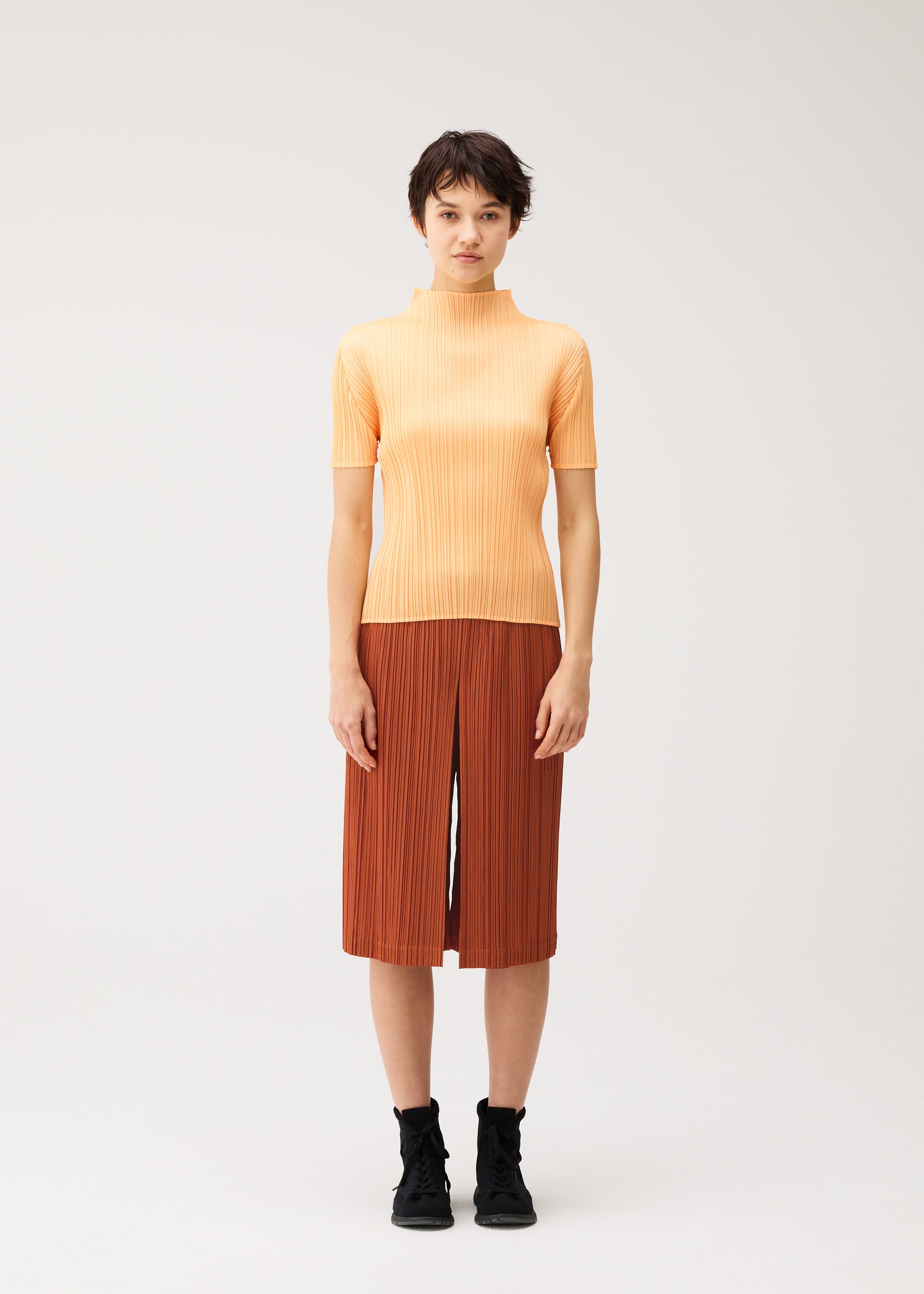 Issey Miyake Pleats Please Thicker Bottoms 2 kalhoty charcoal