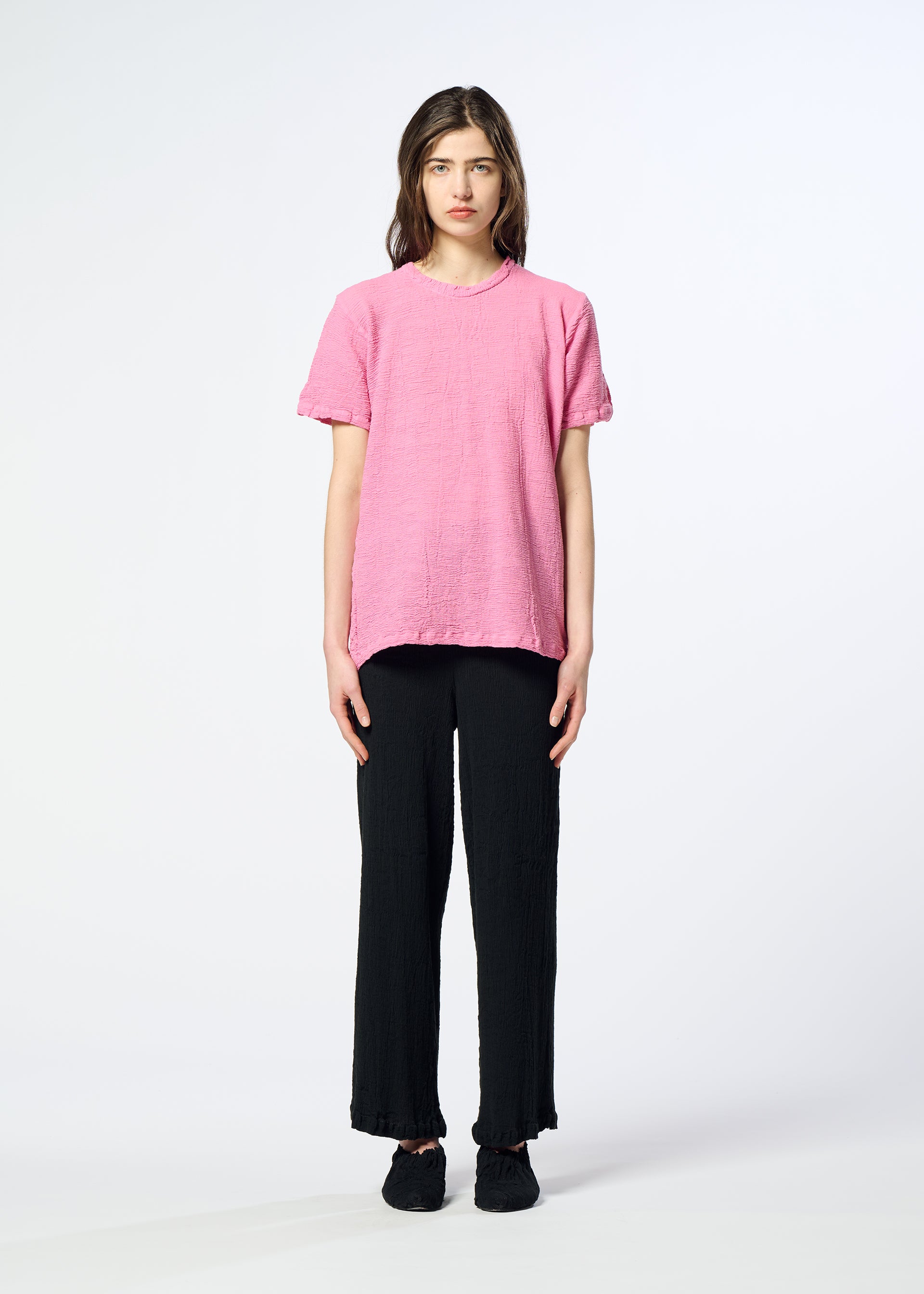 Issey Miyake KYO CHIJIMI tunika ivory