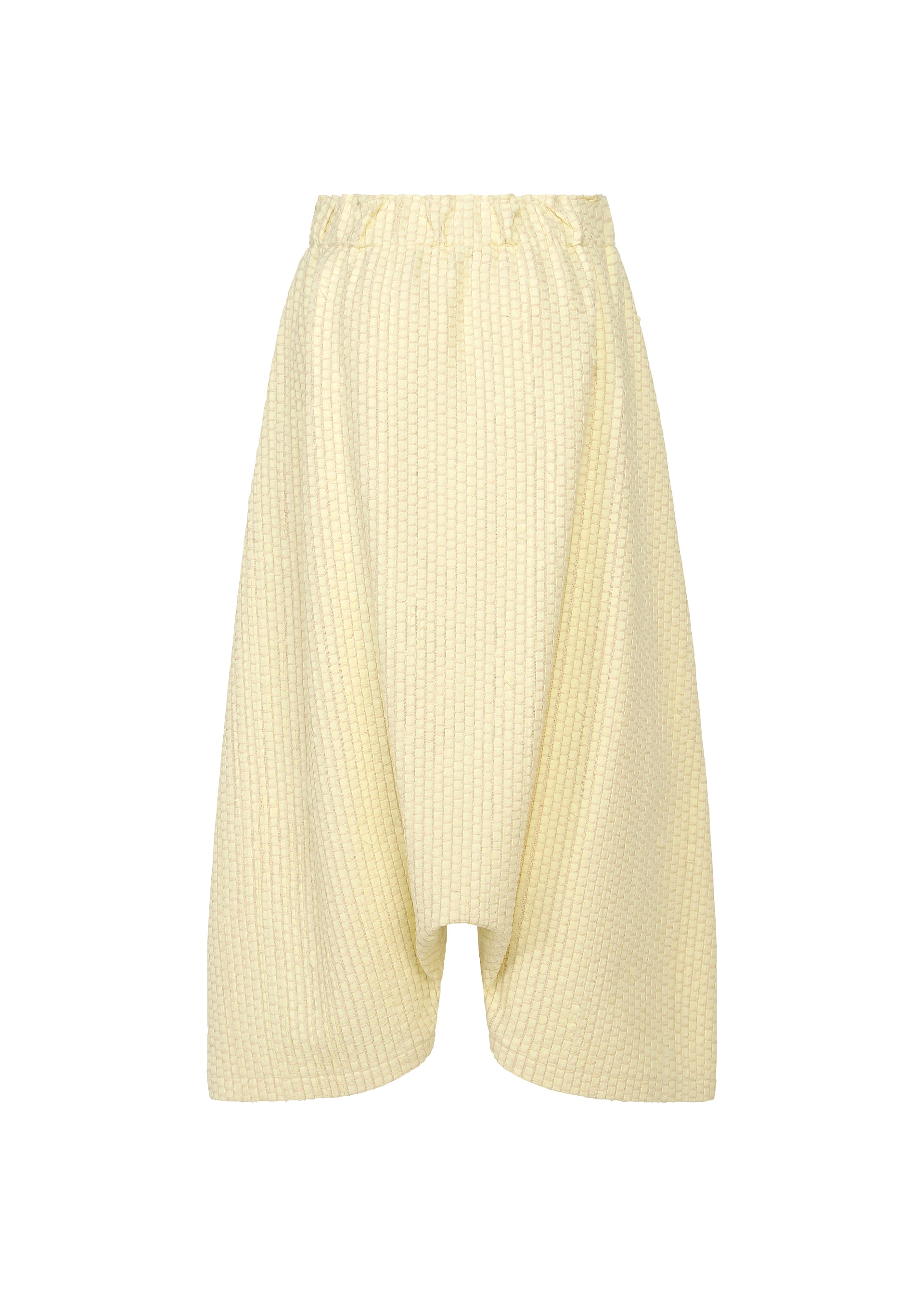 Issey Miyake Sakiori kalhoty saruel slonové