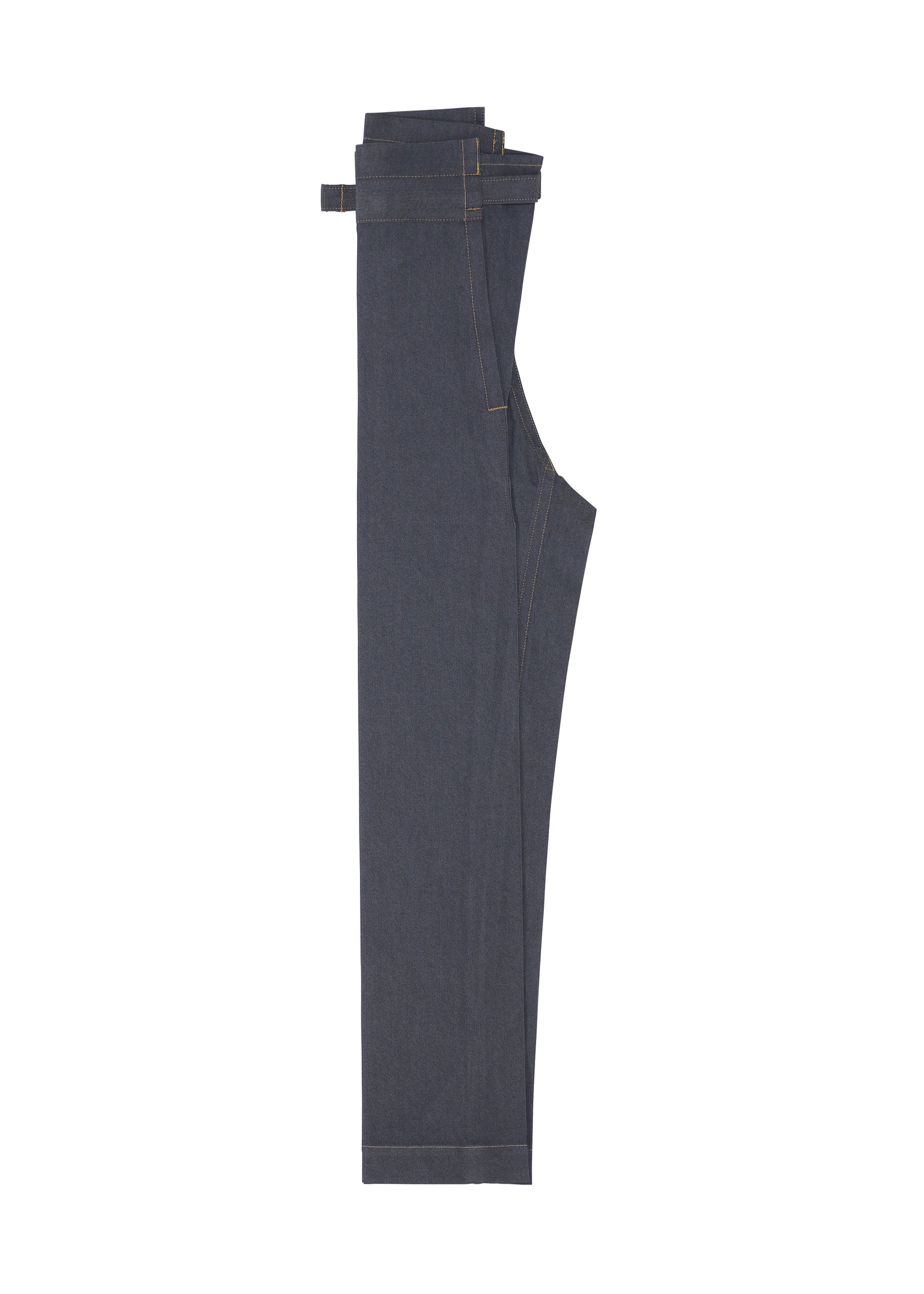 Issey Miyake Flat Denim kalhoty široké indigo