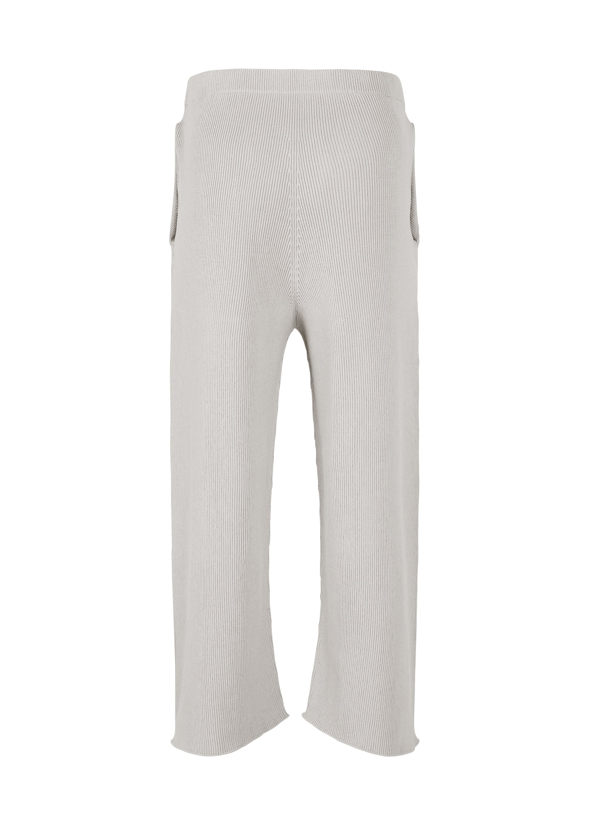 Issey Miyake Basic Knit pánské pletené kalhoty černá