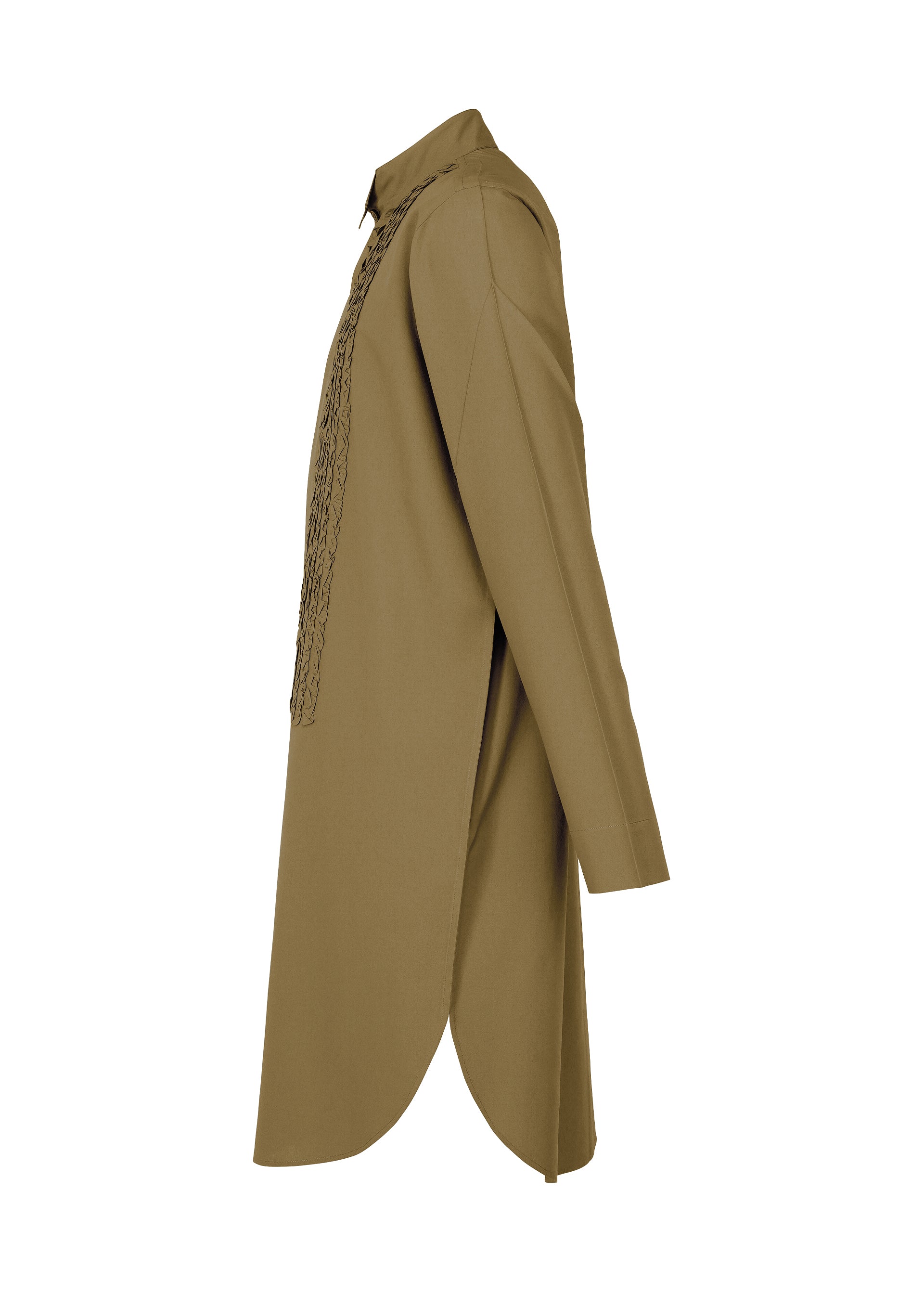 Issey Miyake Homme Plissé Embroidery košile bílá vel. 3