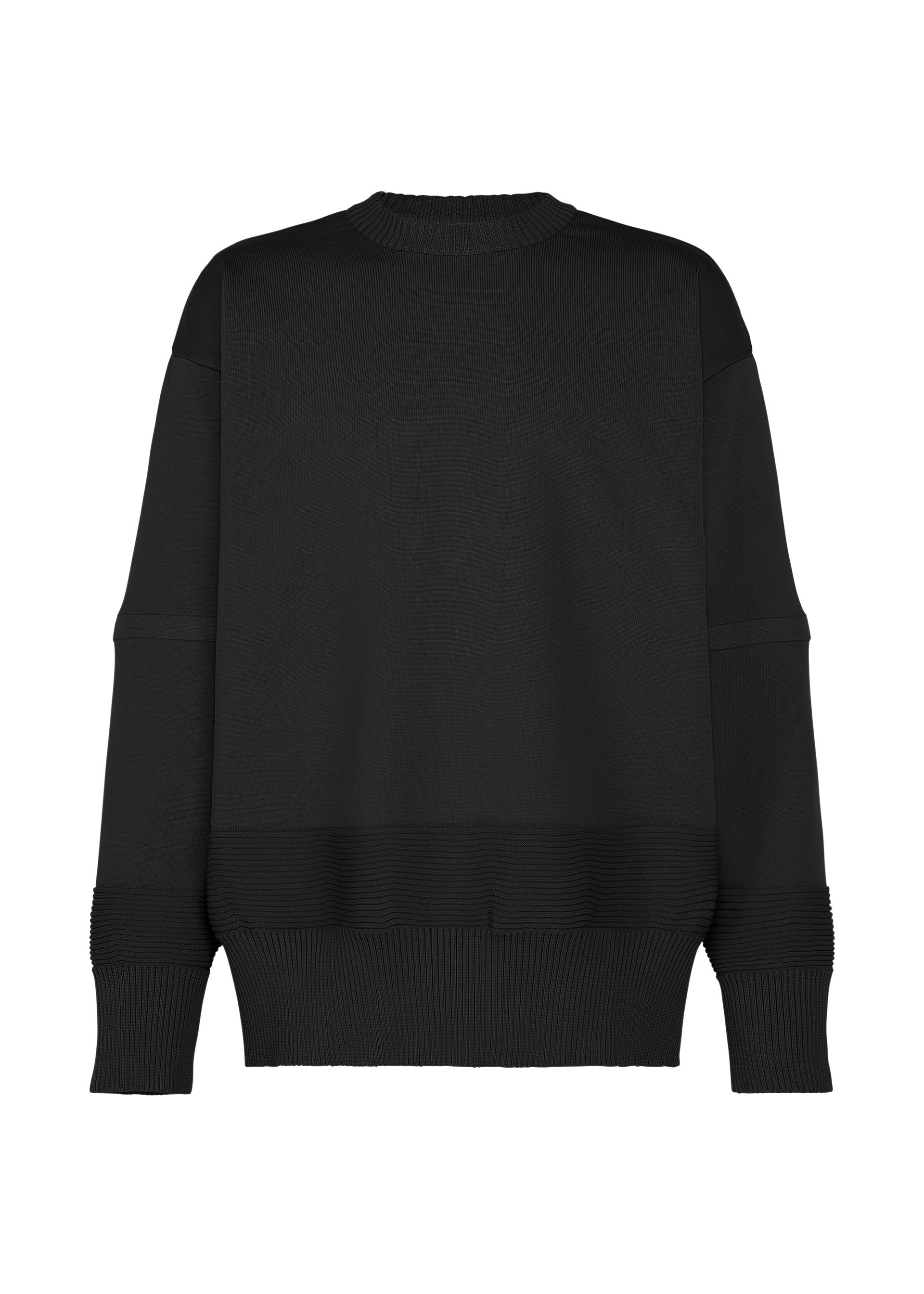 Issey Miyake Type-K 009 pletený top světle šedý