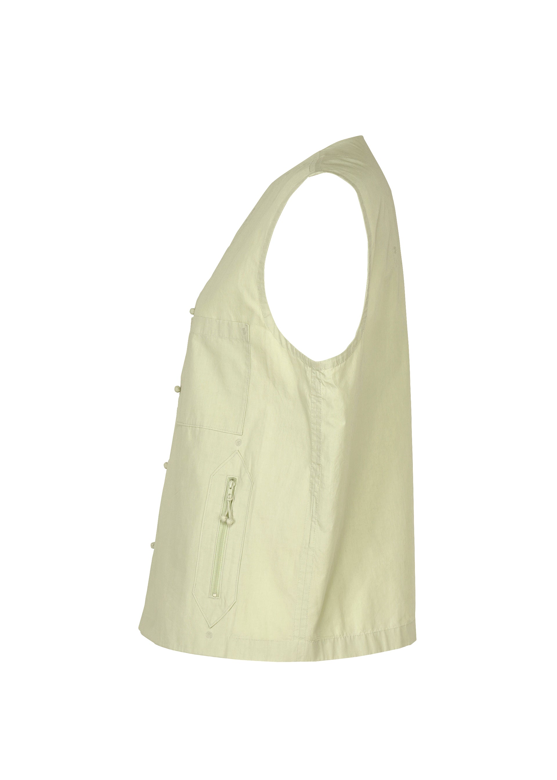 Issey Miyake Kangri Pocket Dot vesta white vyšívaná
