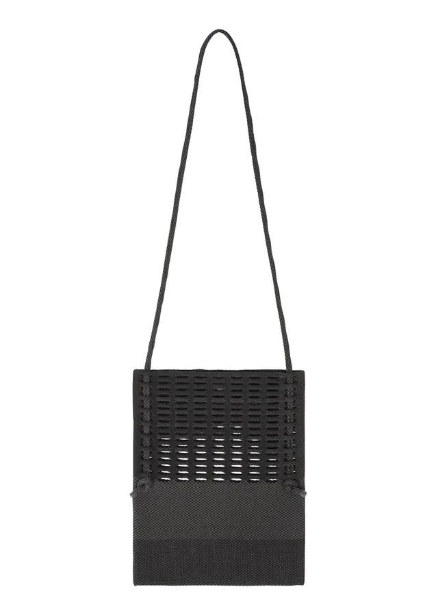 Issey Miyake Mokko Knot kabelka Black Mix nastavitelná