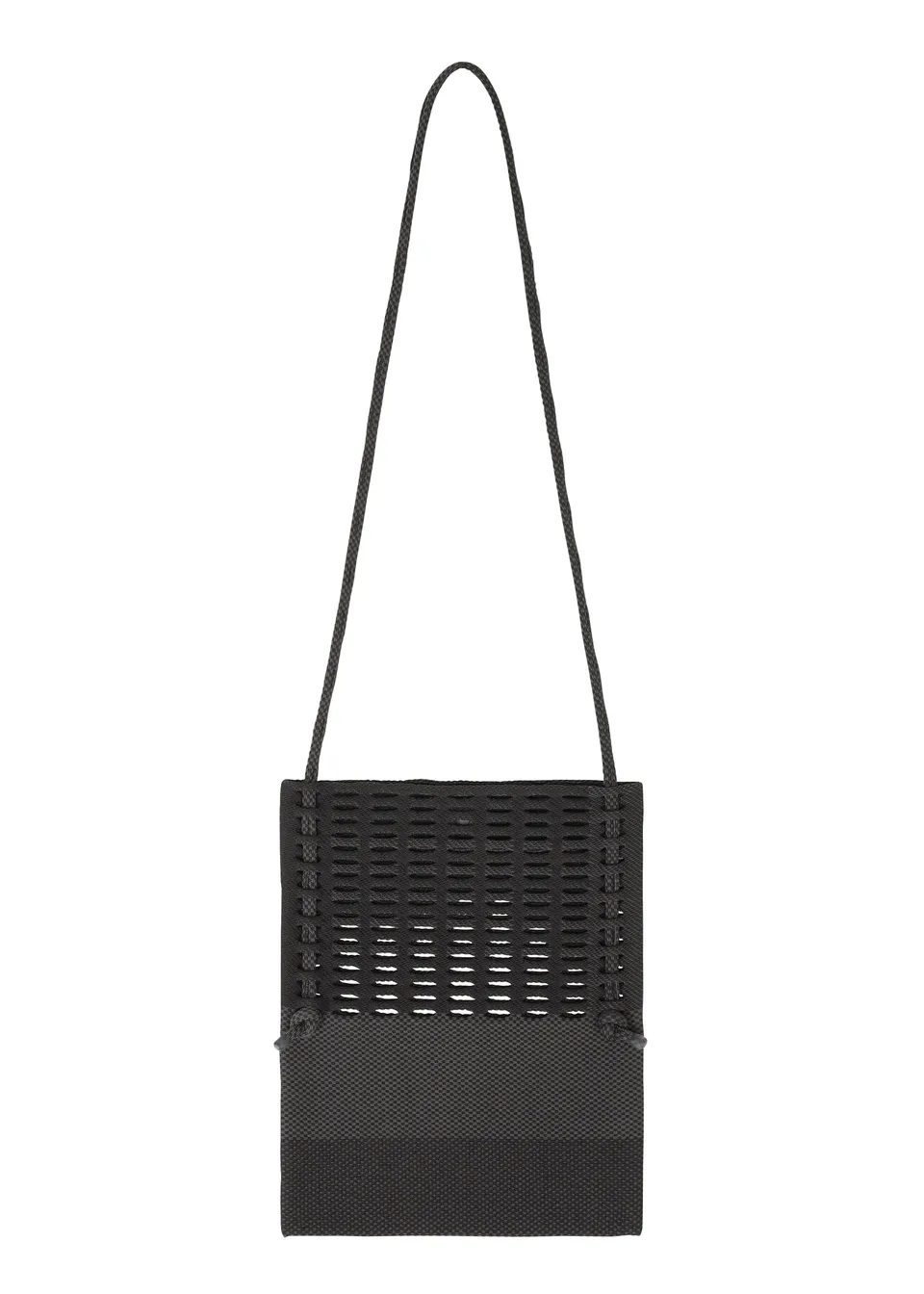 Issey Miyake Mokko Knot kabelka Black Mix nastavitelná