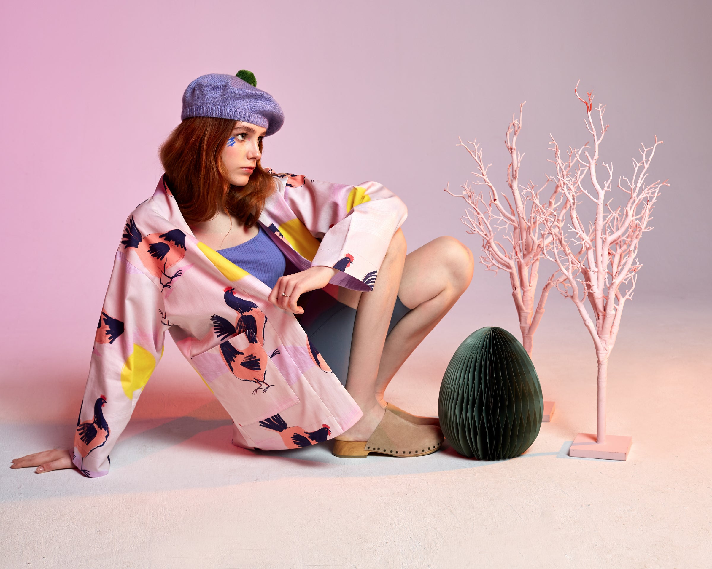 Aurelia & Zwei Frauen Ballada o Kurach kimono oboustranné