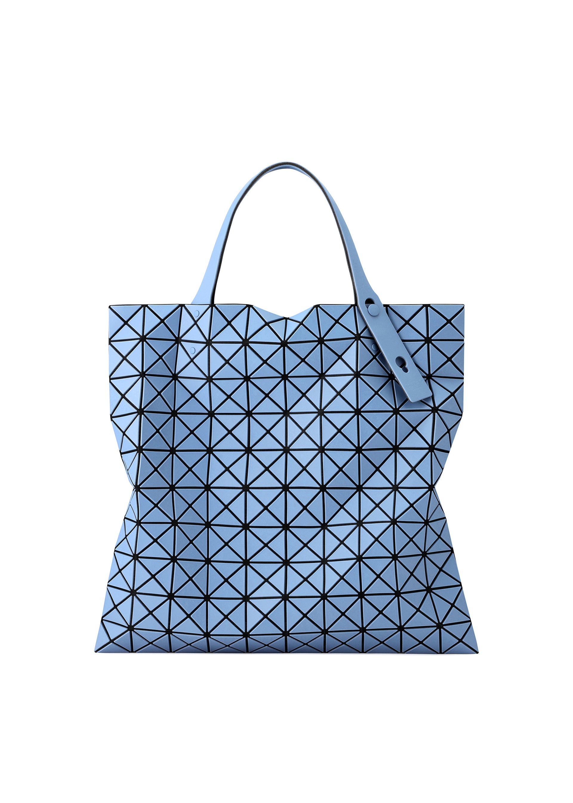 Issey Miyake Prism Frost tote taška šedá matná