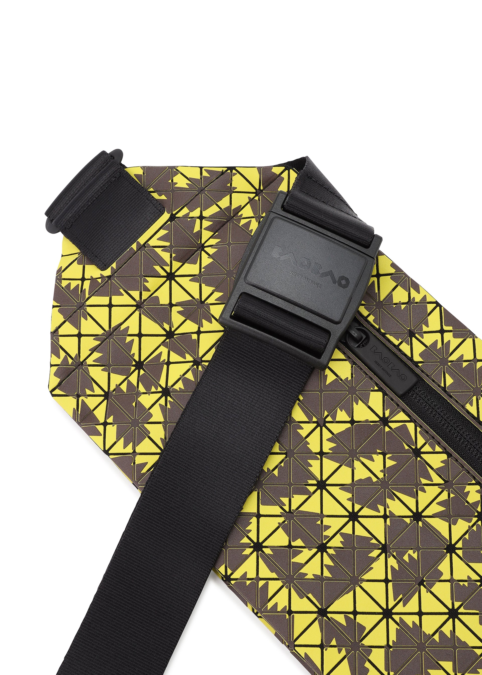 Issey Miyake Bao Bao Baton Dapple crossbody hnědá mozaika