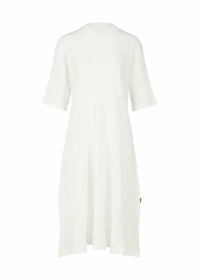 Issey Miyake Kyo Chijimi Basic šaty bílé 2 bavlněné