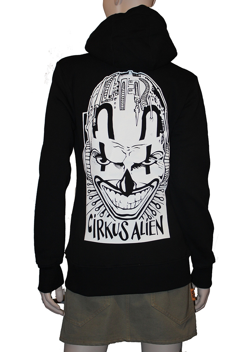 Alien DNA CA Not Dead Yet mikina dámská černá 340gsm
