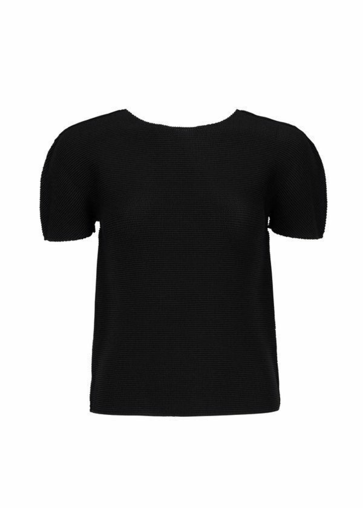 Issey Miyake Stretch Pleats top černý plisovaný