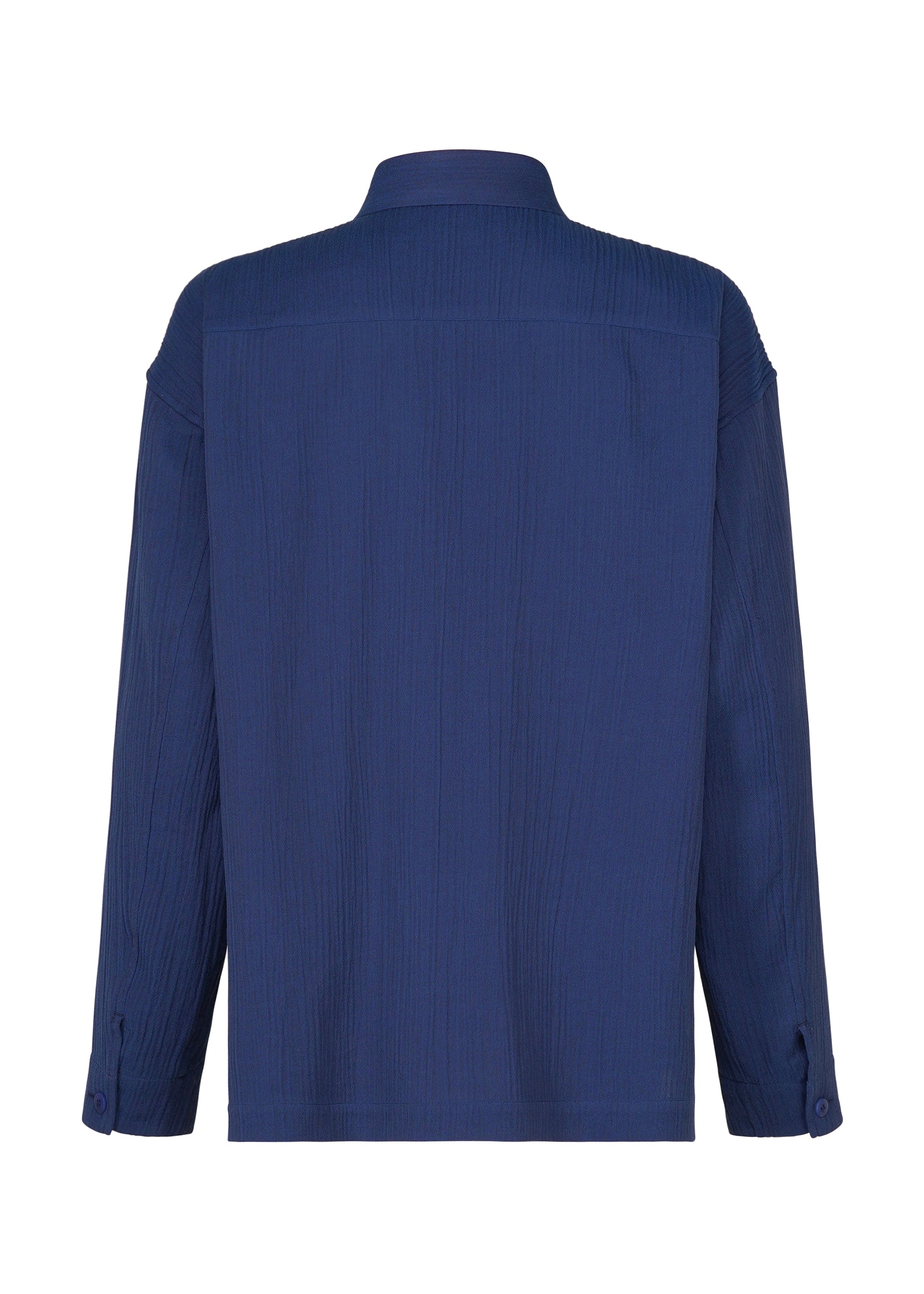 Issey Miyake IM Men Double Weave košile šedá bavlna