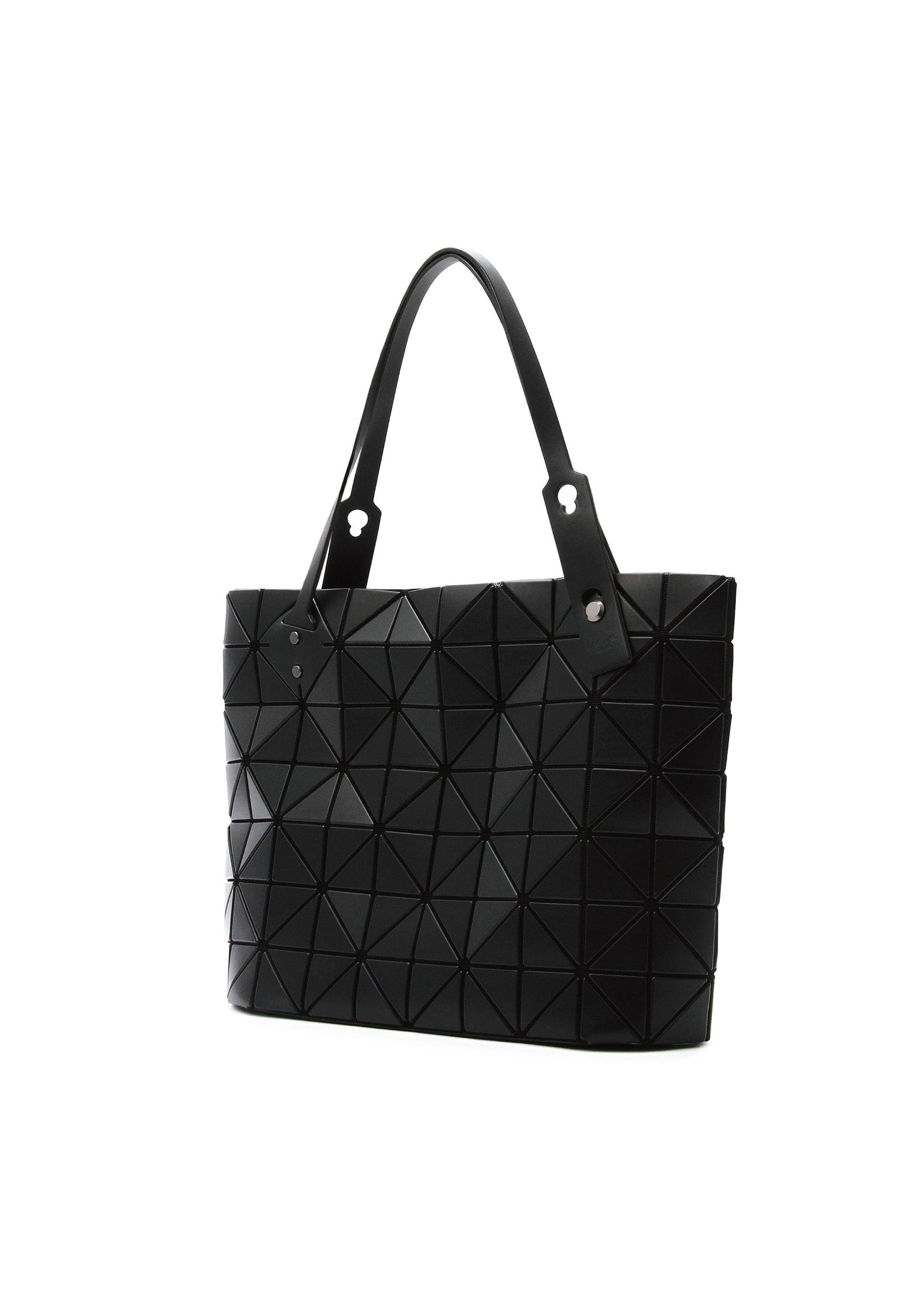 Issey Miyake Rock Matte široká kabelka na notebook matně černá
