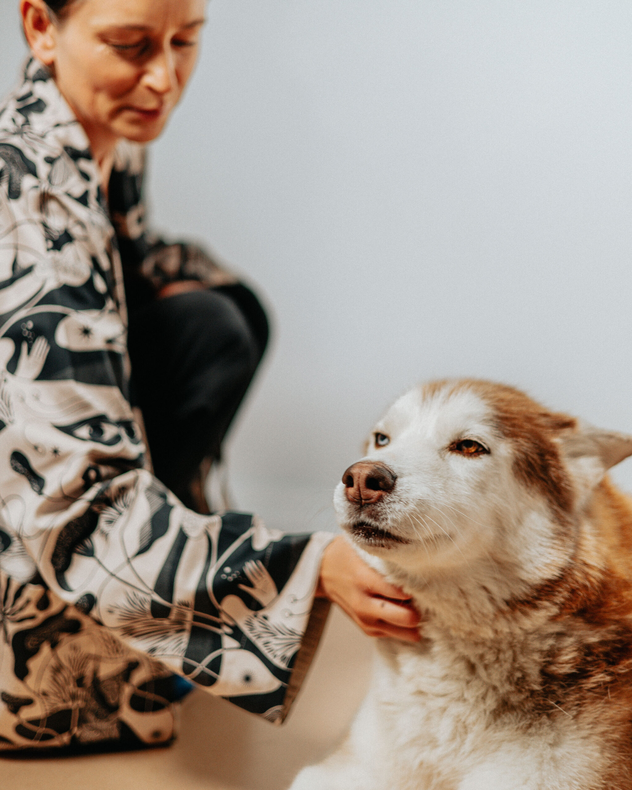 Aurelia & Zwei Frauen Haust lehké kimono