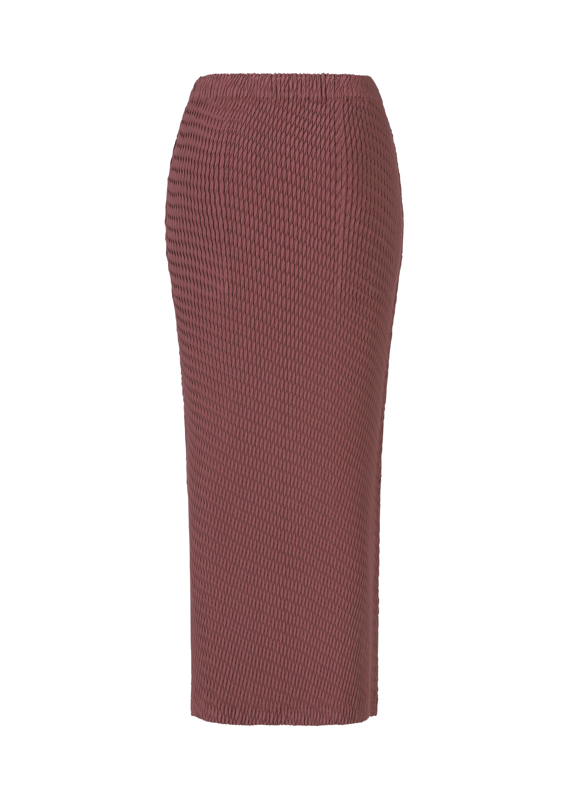 Issey Miyake Sleek Pleats sukně černá saténová