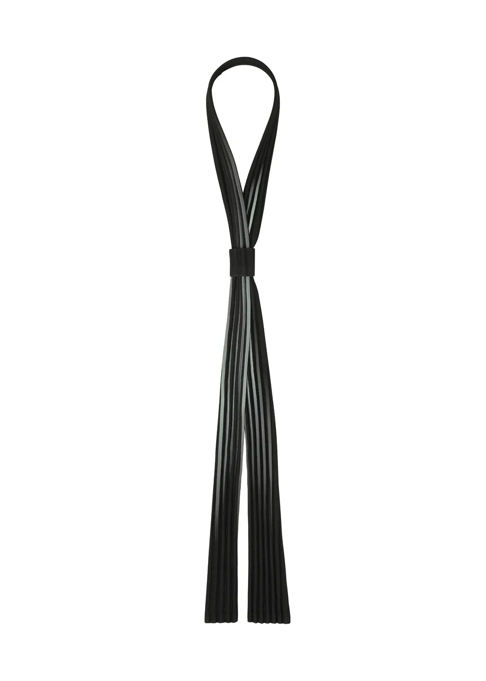 Issey Miyake Homme Plissé In the Shadow Pleats kravata černá