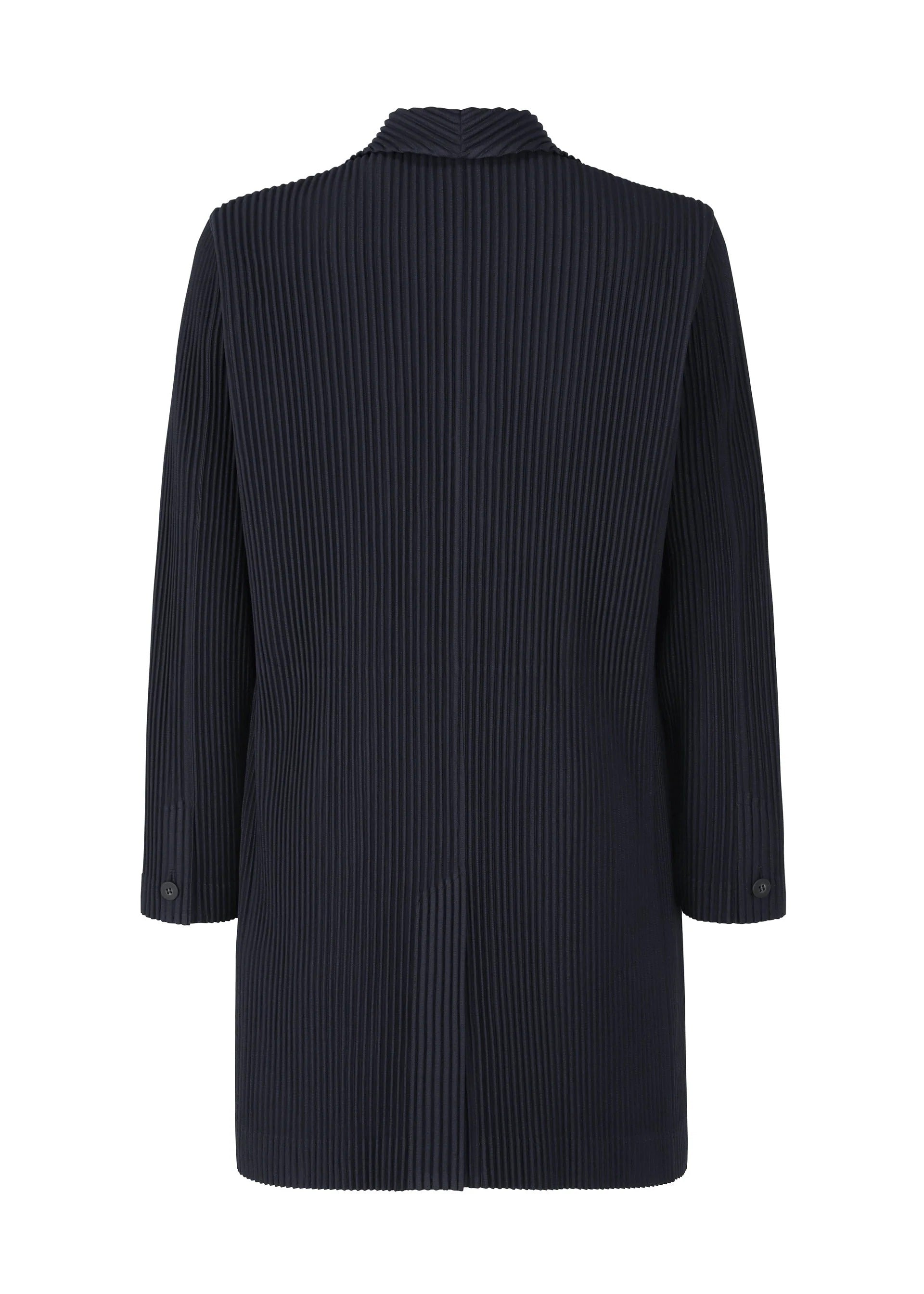 Issey Miyake BASICS dlouhé sako černé vel. 2 skládané