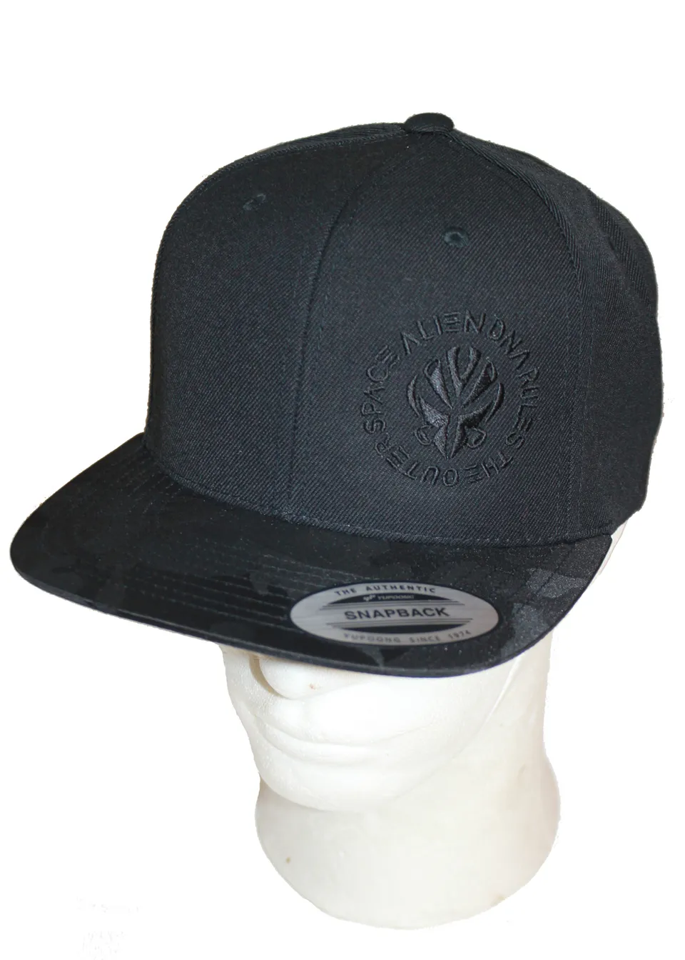 Alien DNA Outer Space kšiltovka snapback černá camo